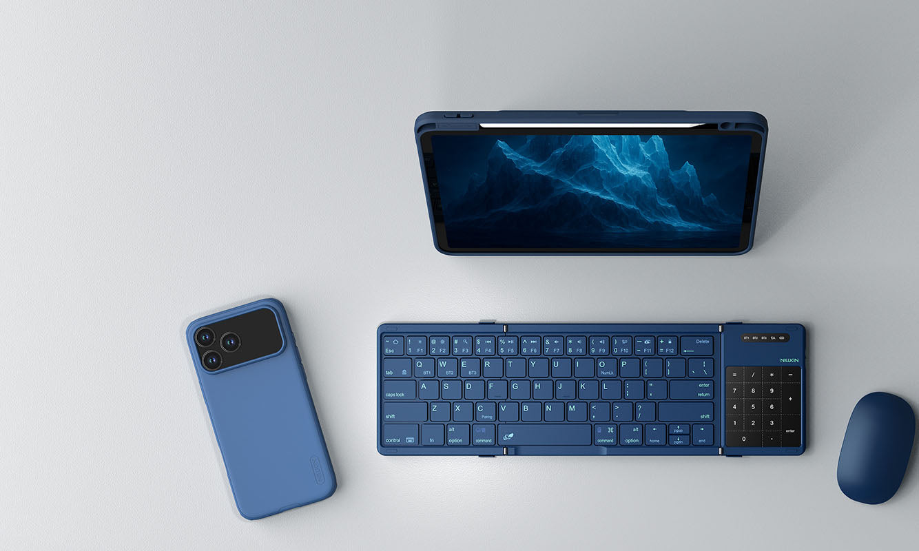 Cube Pocket 折りたたみキーボード：スムーズなパフォーマンスのための