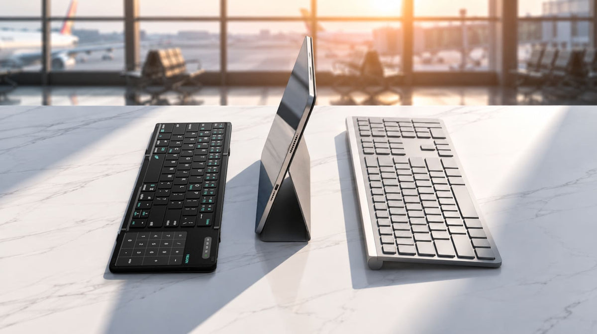 Foldable vs. Full-Size Keyboards: A Traveler's Guide to Choosing the Right One