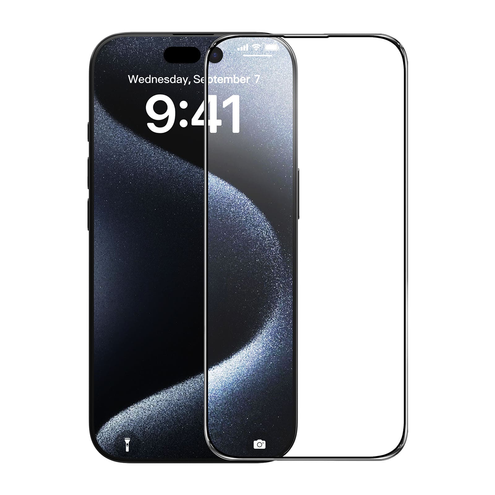 Protecteur D'écran IPhone 16 Pro HD – Verre Trempé 9H – Anti-rayures, Anti-traces