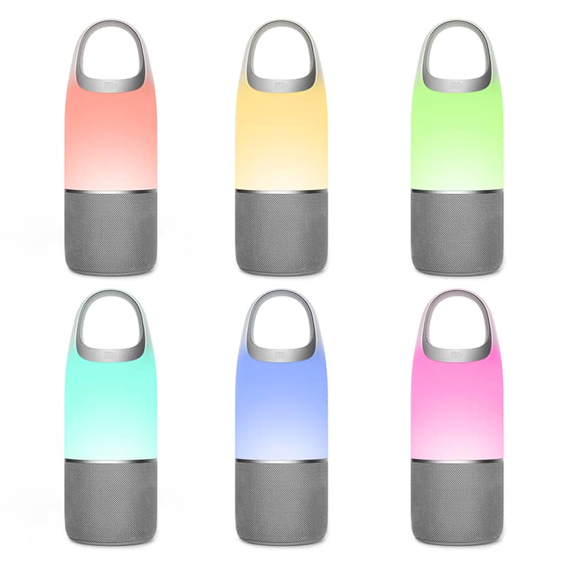 ลำโพงพกพาไร้สาย Cozy MC3 Pro พร้อมพาวเวอร์แบงค์และไฟ LED