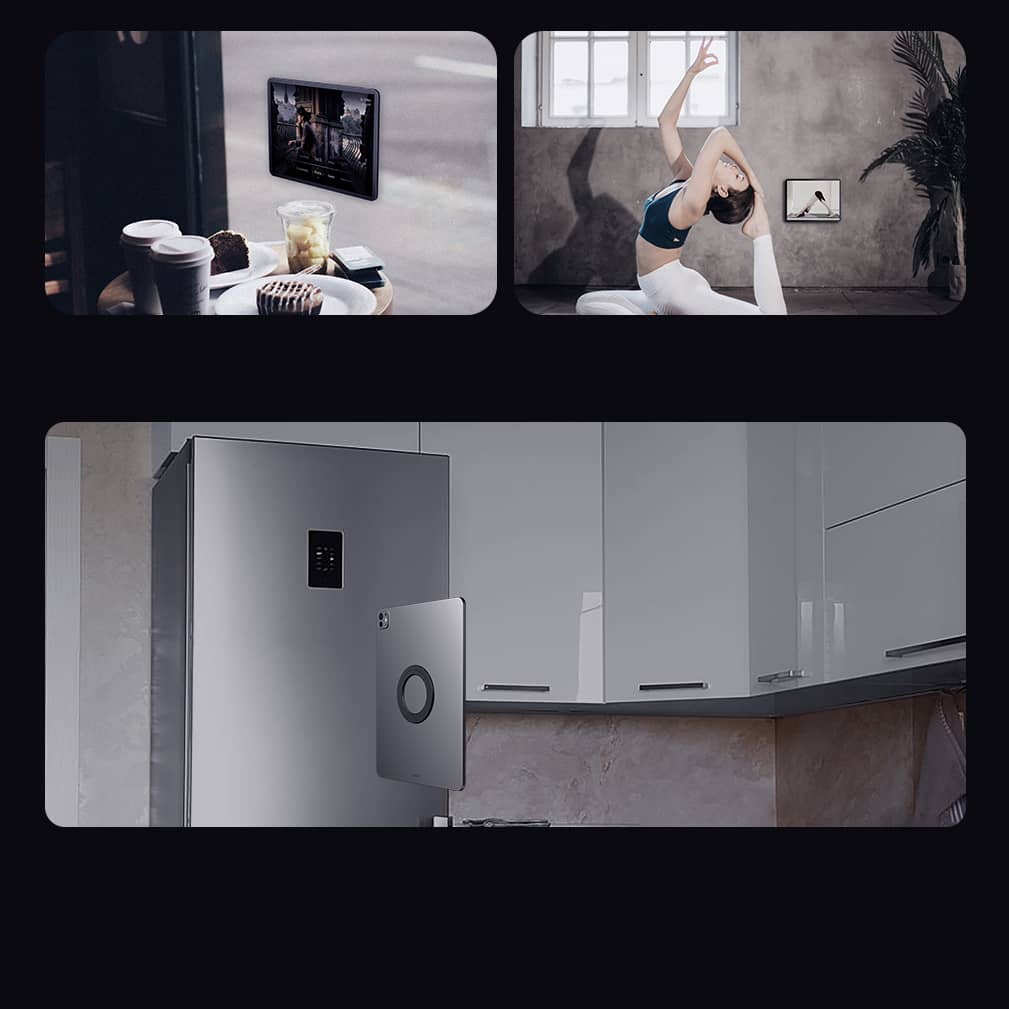 ชุดแท็บเล็ตแบบแม่เหล็กพร้อมที่ยึดติดผนัง