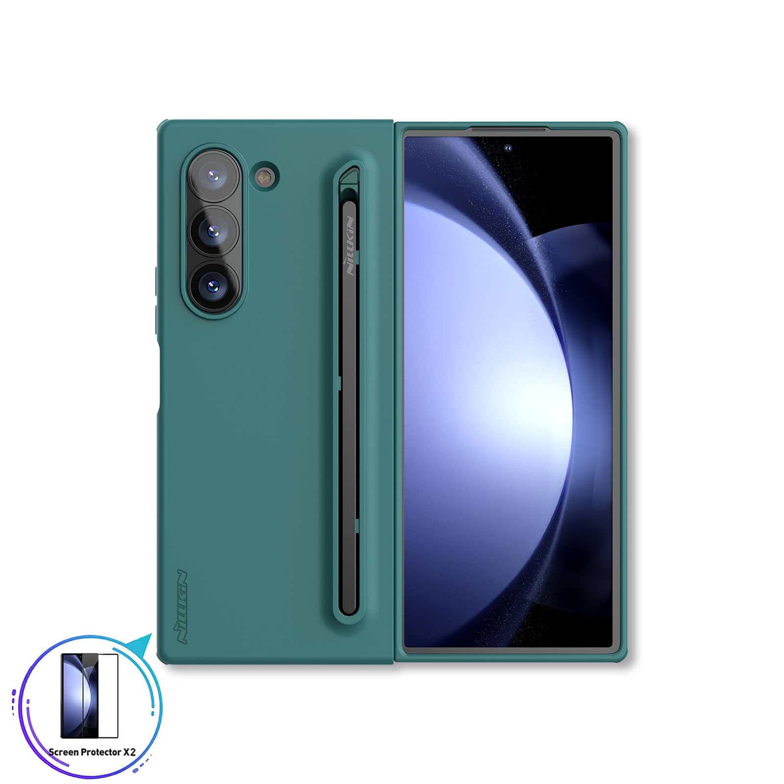 Foggy Green + Screen Protector x2