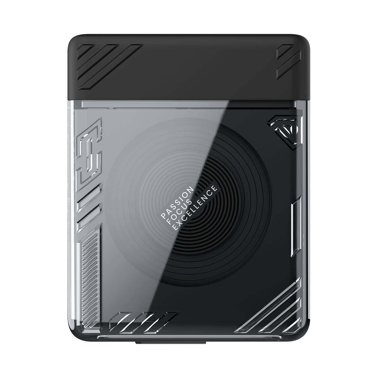 Black + USB-C Cable (2.4 ft) / U.S. Plug