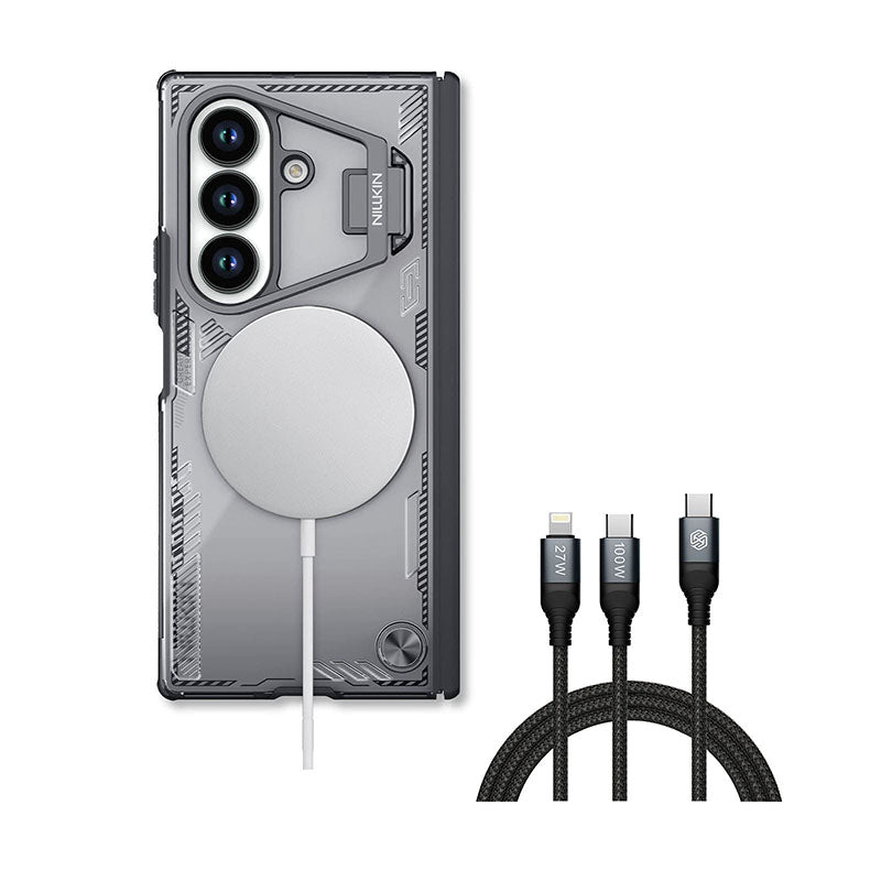 Nillkin MagSafe®対応 Iceblade CamProp ケース（隠しスタンド＆2-in-1