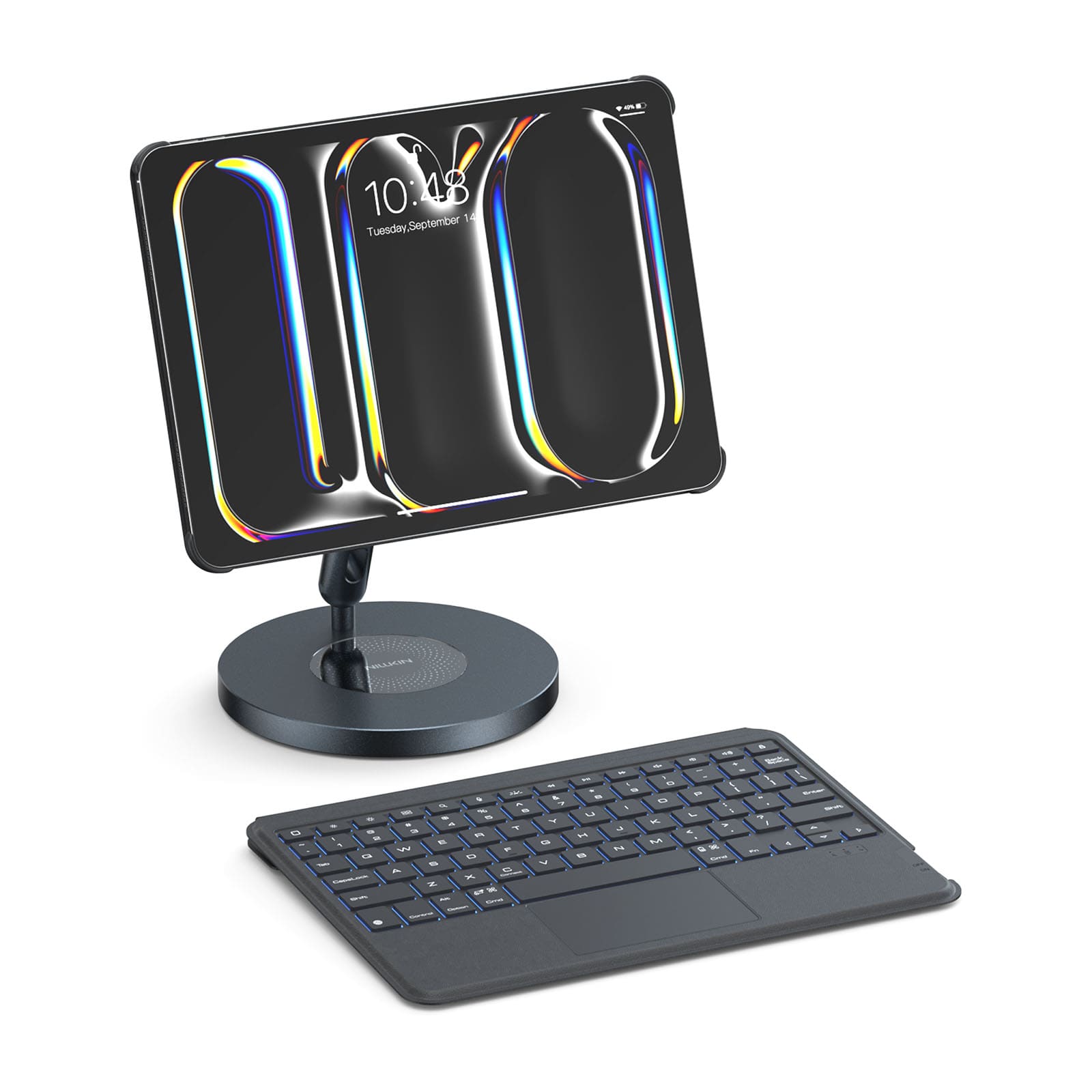 Nillkin MagicEase 超薄型マグネット式バックライトキーボードケース