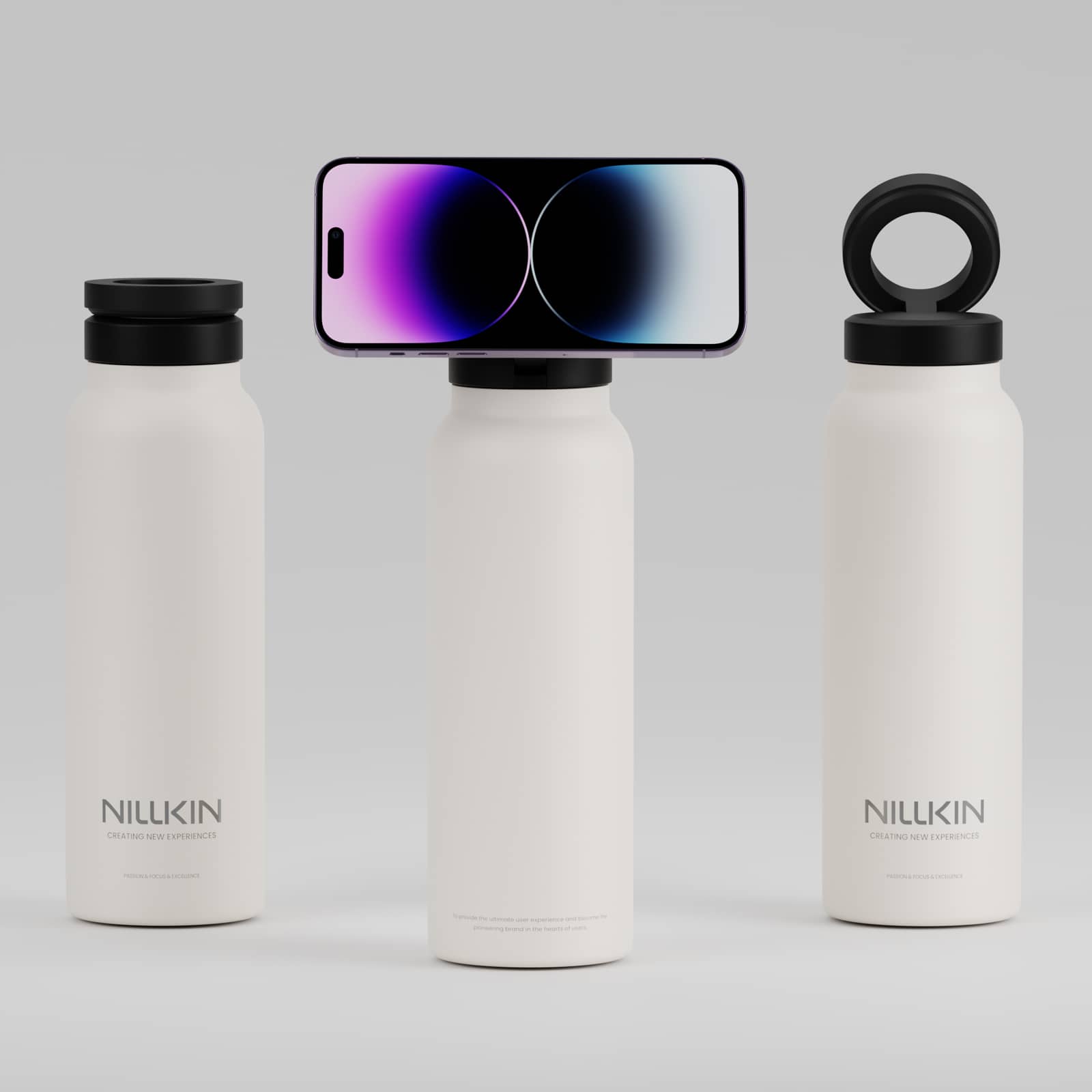 Nillkin Magnetic Water Bottle with Free Magnetic Booster Ring