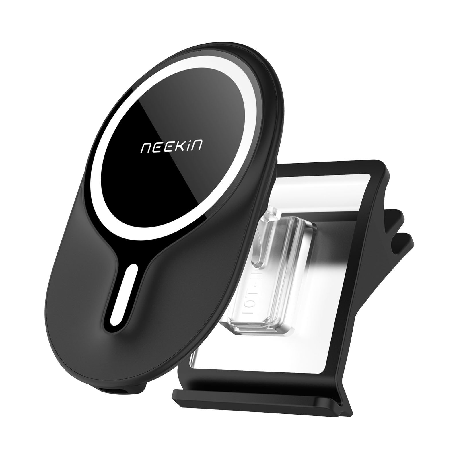 Neekin Energy W2 Magnetische Autohalterung mit kabellosem Laden für Tesla Model 3/Y