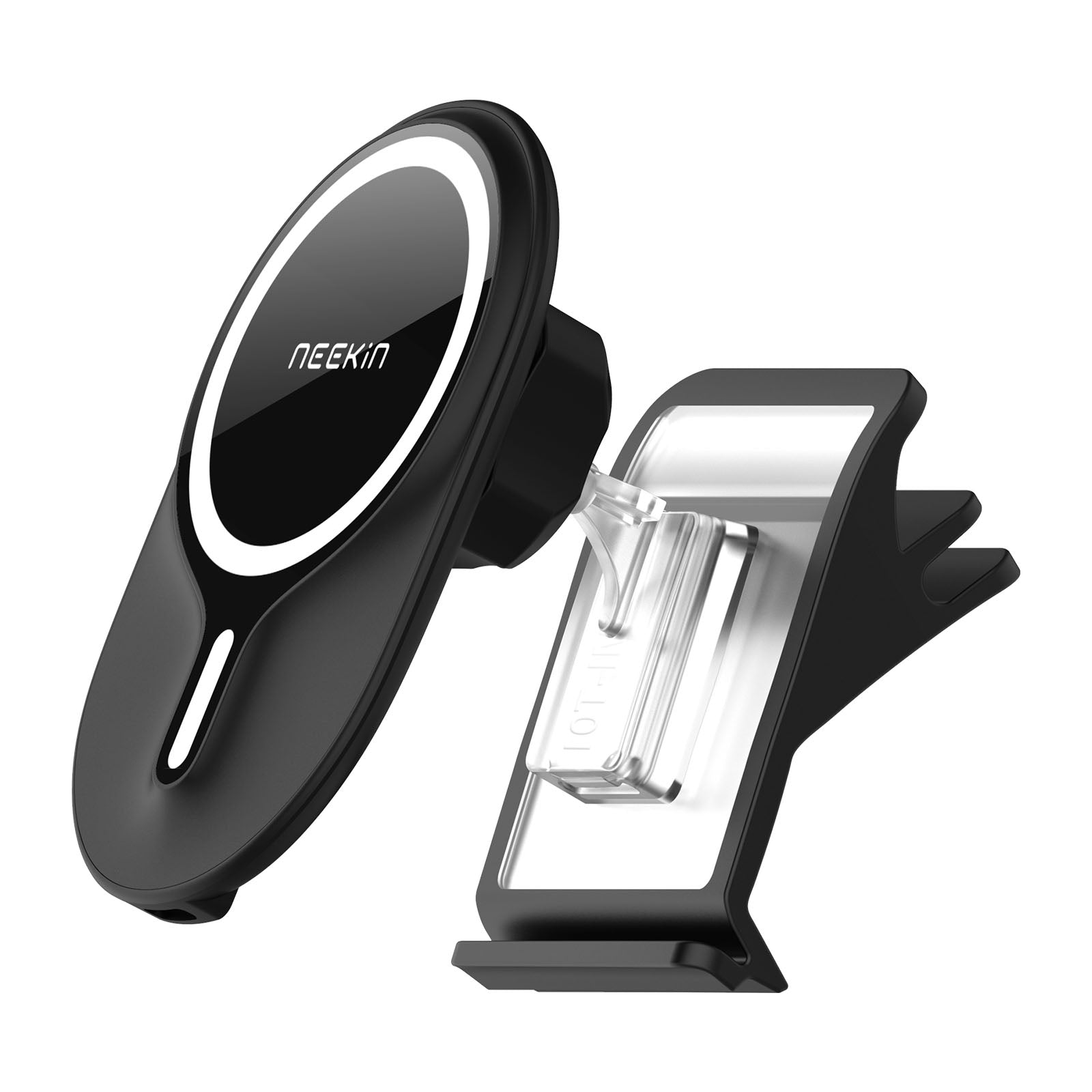 Neekin Energy W2 Magnetische Autohalterung mit kabellosem Laden für Tesla Model 3/Y