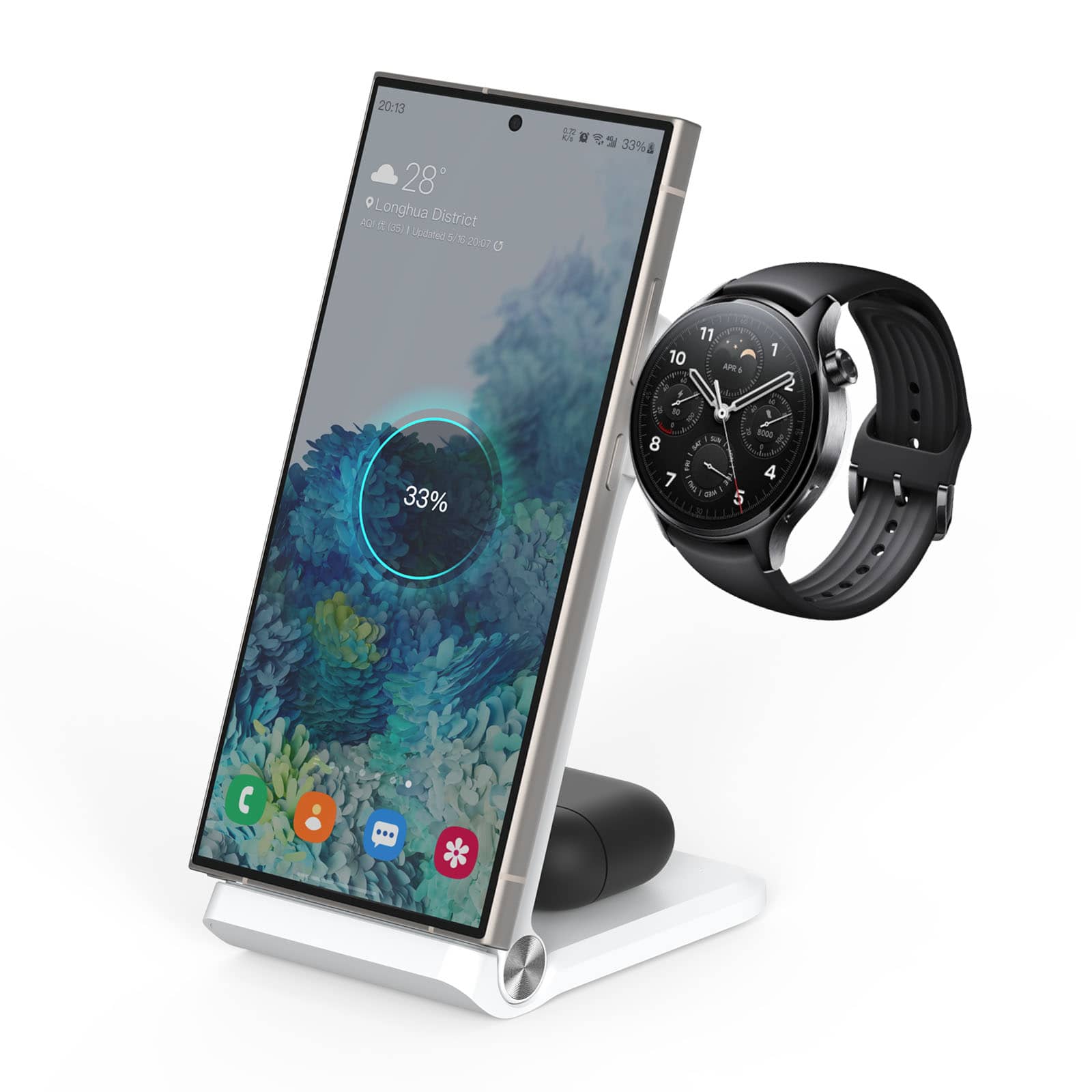 For Qi Wireless Charging Devices / Xiaomi Watch S1 Pro / U.S. Standard