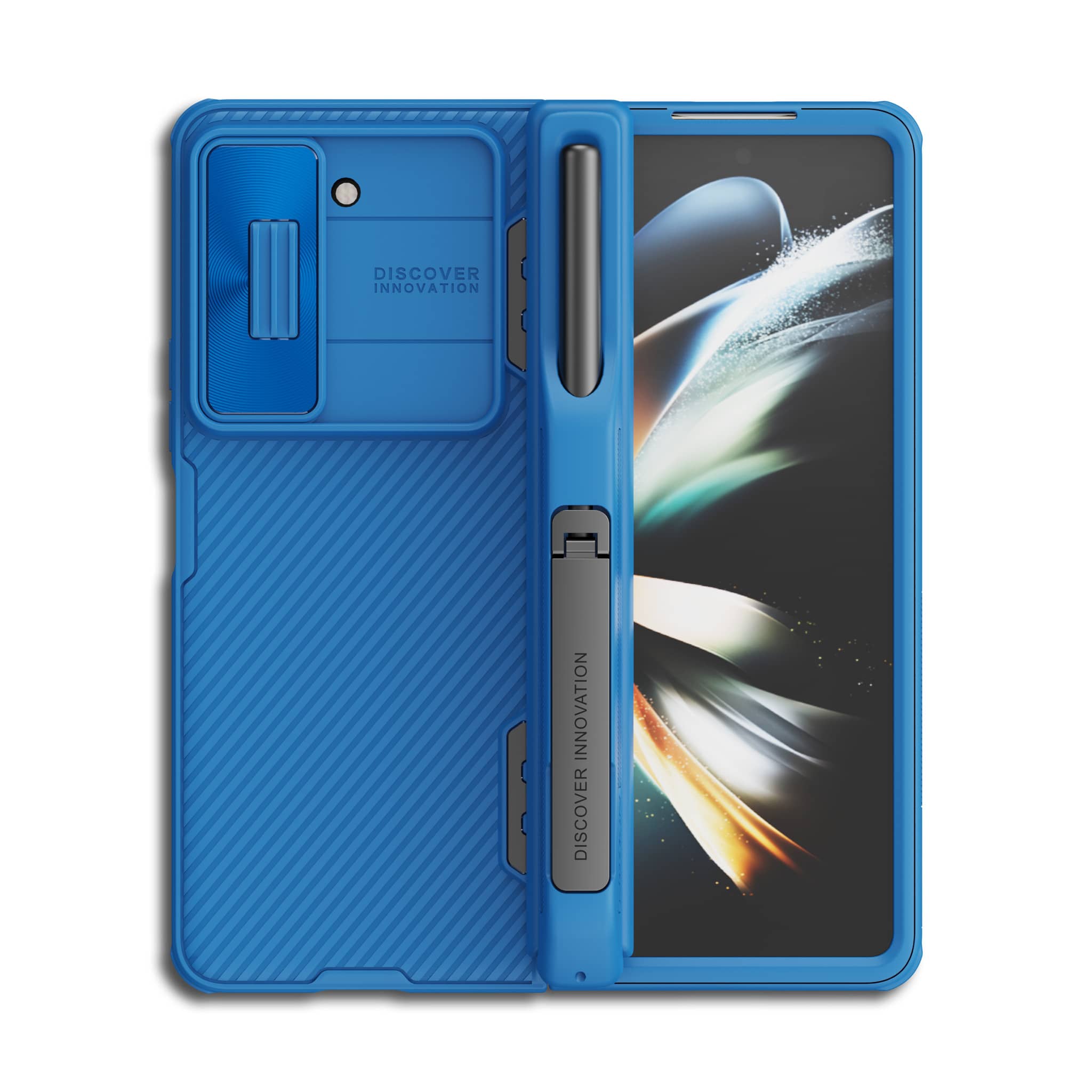 Nillkin CamShield Fold ケース ペンホルダー付き サムスン