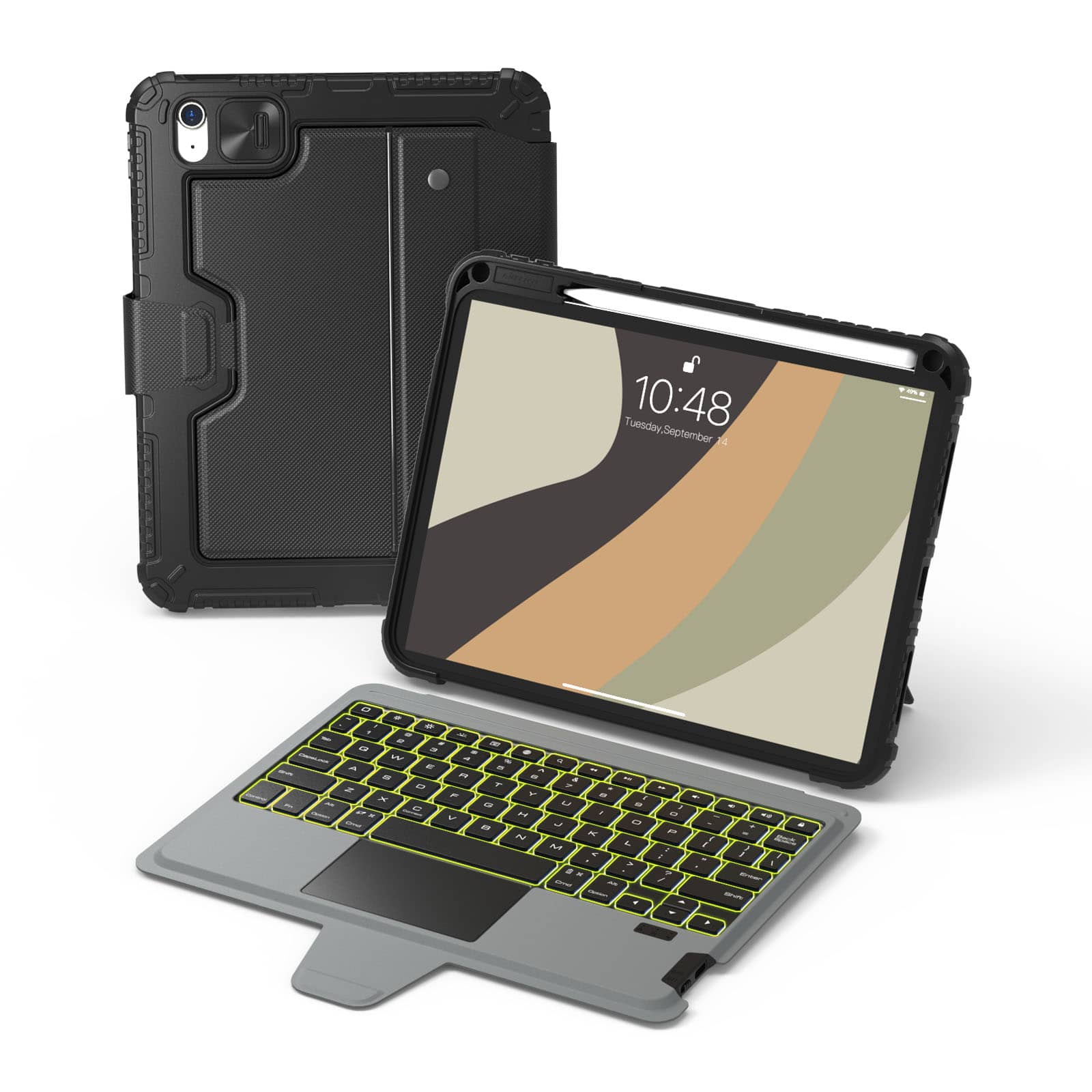 iPadアクセサリー Nillkin Bumper Combo Keyboard Case Nillkin Backlit Bumper Combo Keyboard Case for iPad Series