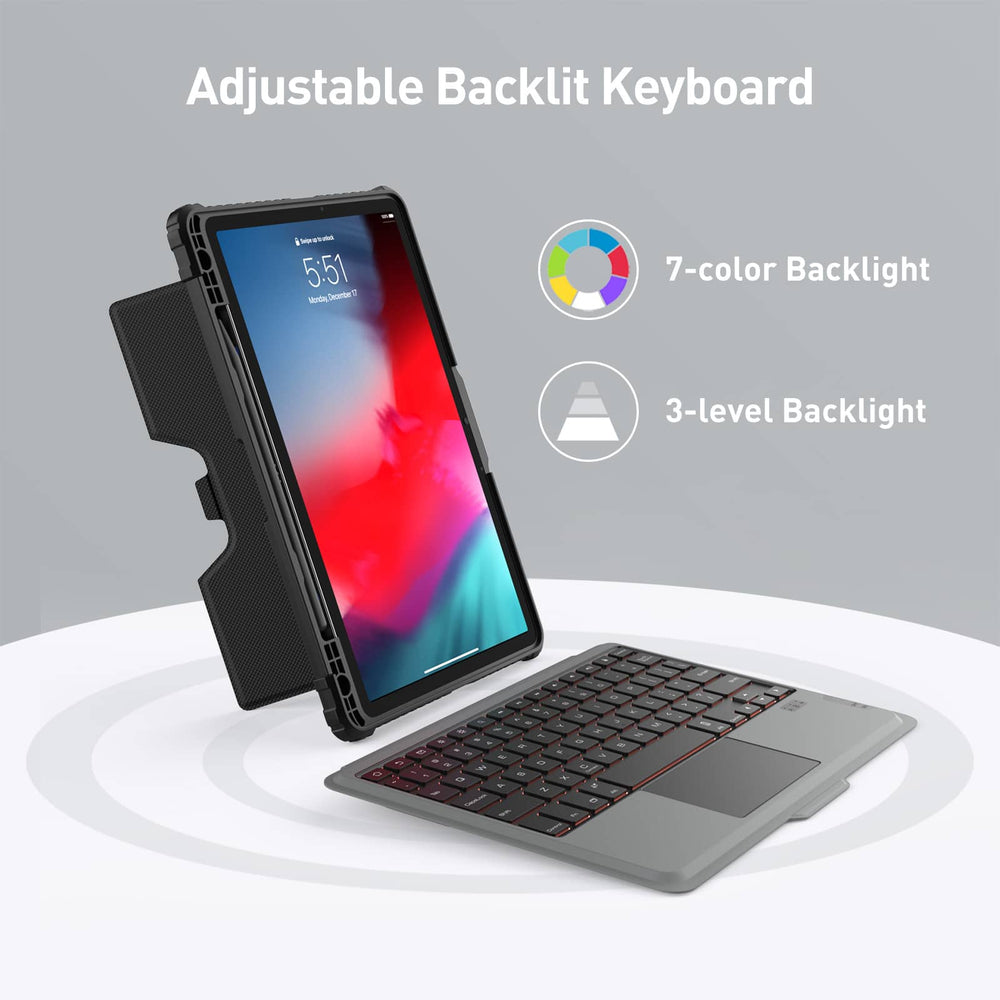 Nillkin Bumper Combo Computer Keyboard Case with Backlit for Samsung ...