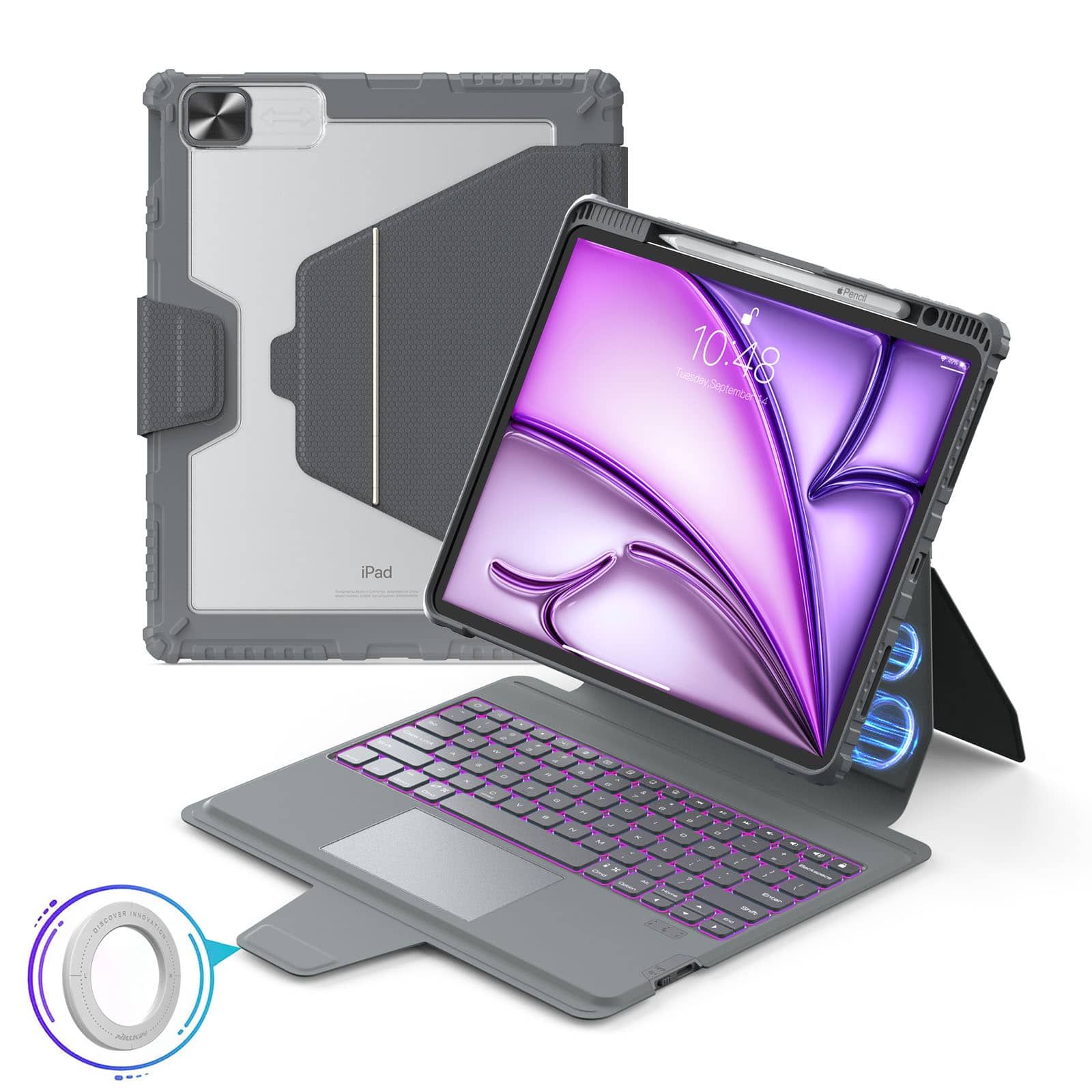 Nillkin マグネティック バンパー リンク バックライト キーボード