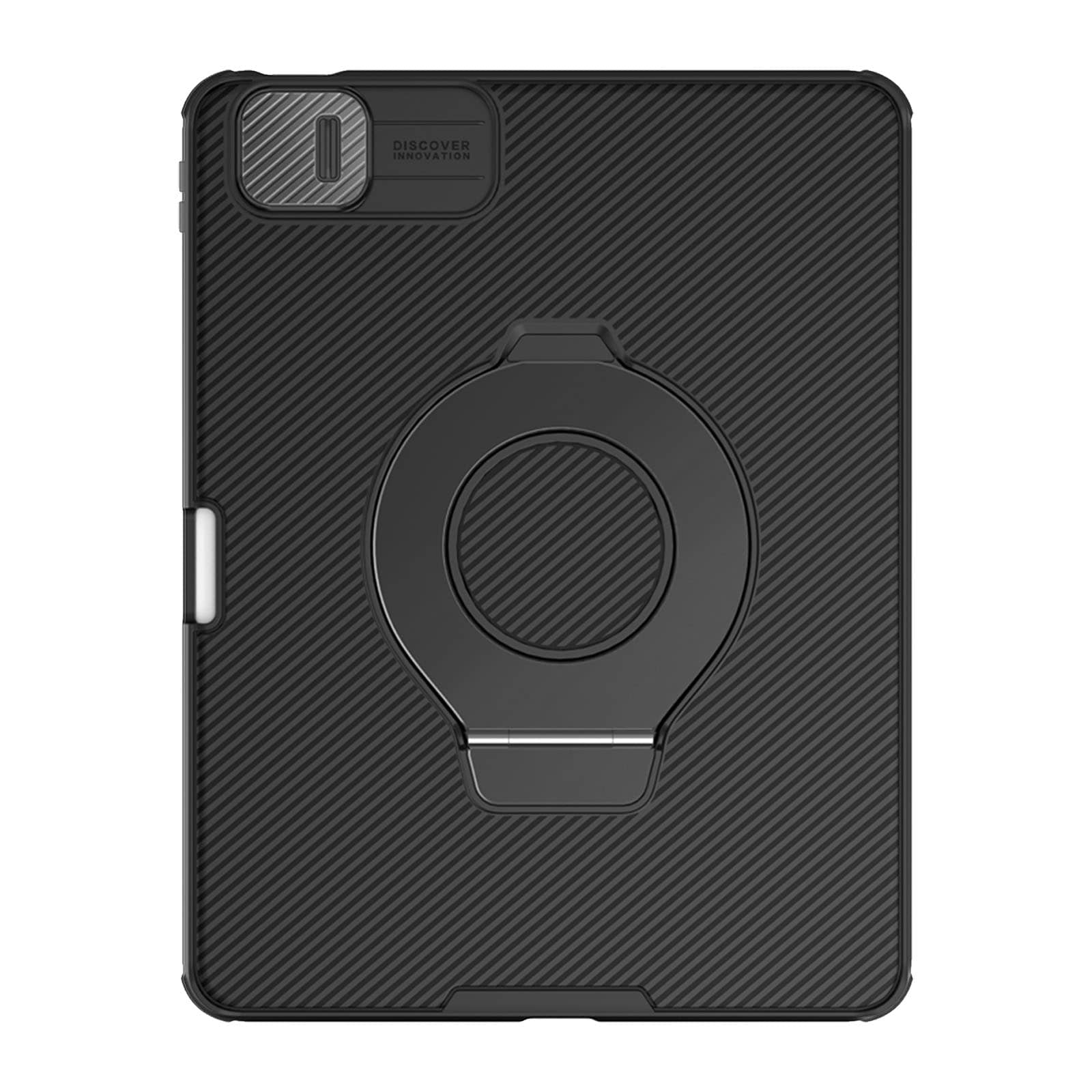 Magnetic CamShield Pad Case with Pencil Holder for iPad Series