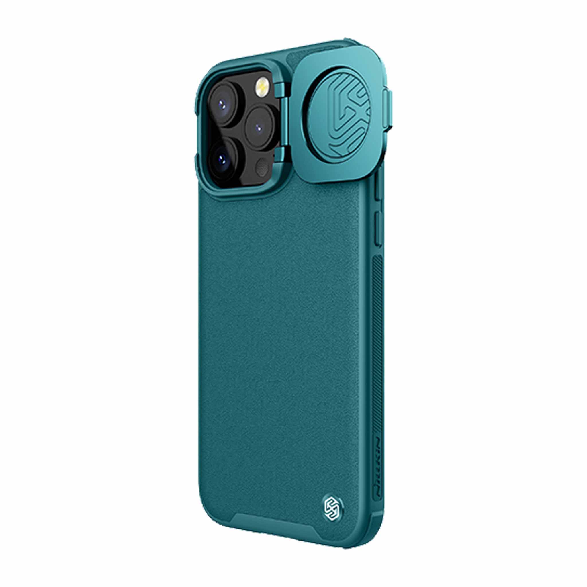Nillkin CamShield CamProp Leather Case for iPhone 15 Series