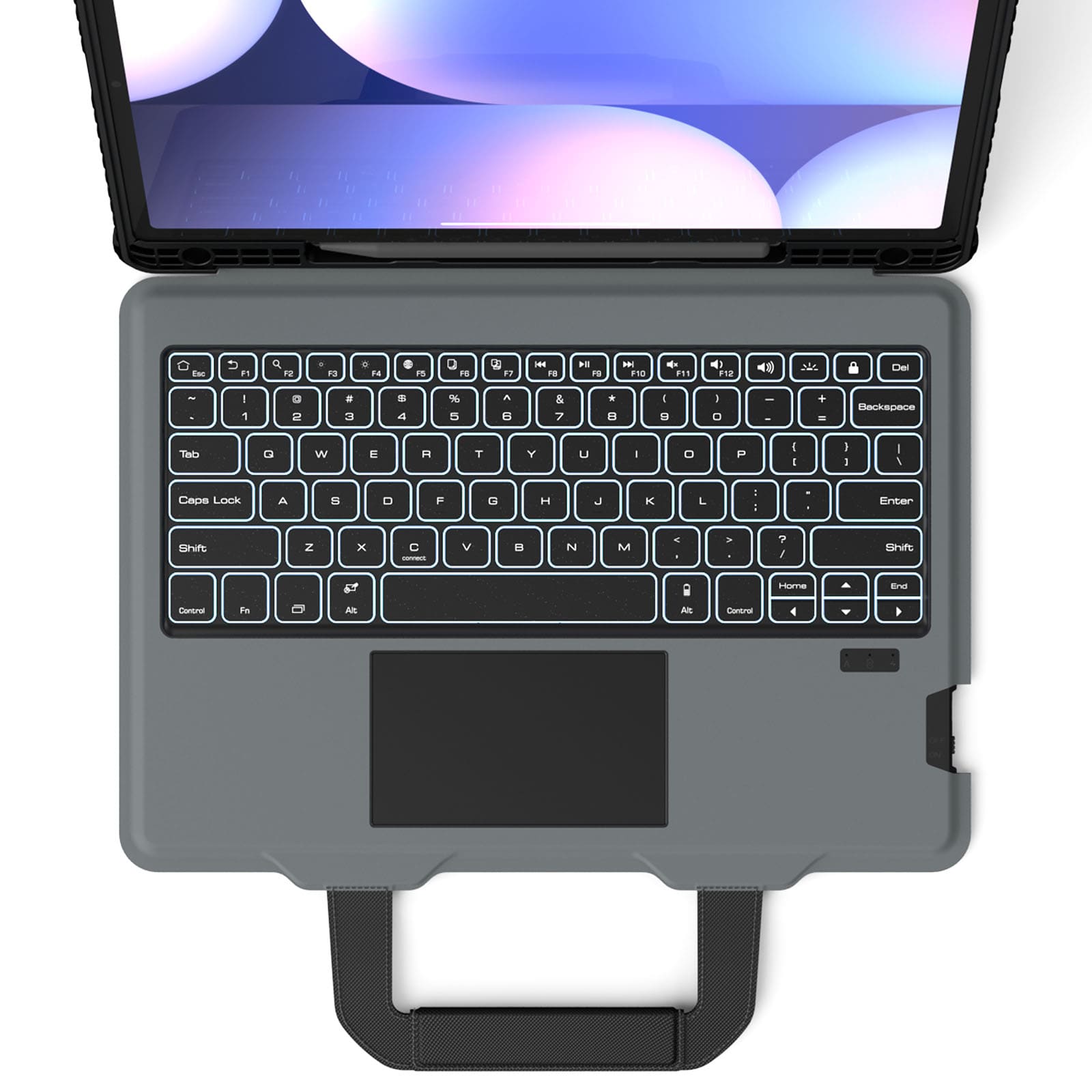 Backlit 12.4 inch Tab S10 Plus (S10+) / US Layout