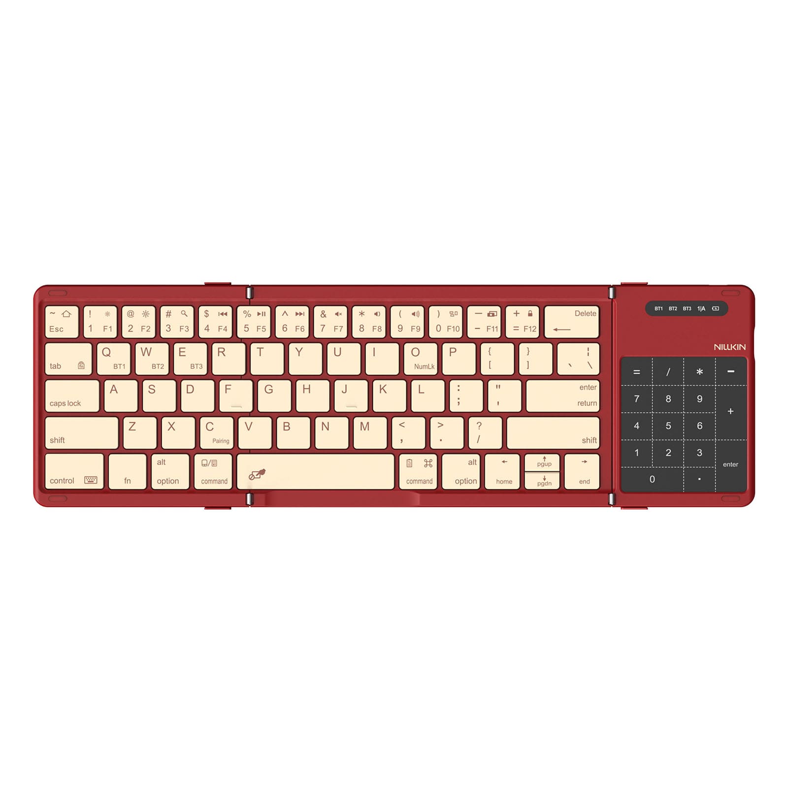 NILLKIN Cube Pocket Keyboard 折りたたみキーボード Nillkin Cube ポケット折りたたみ式 Bluetooth キーボード（タッチ
