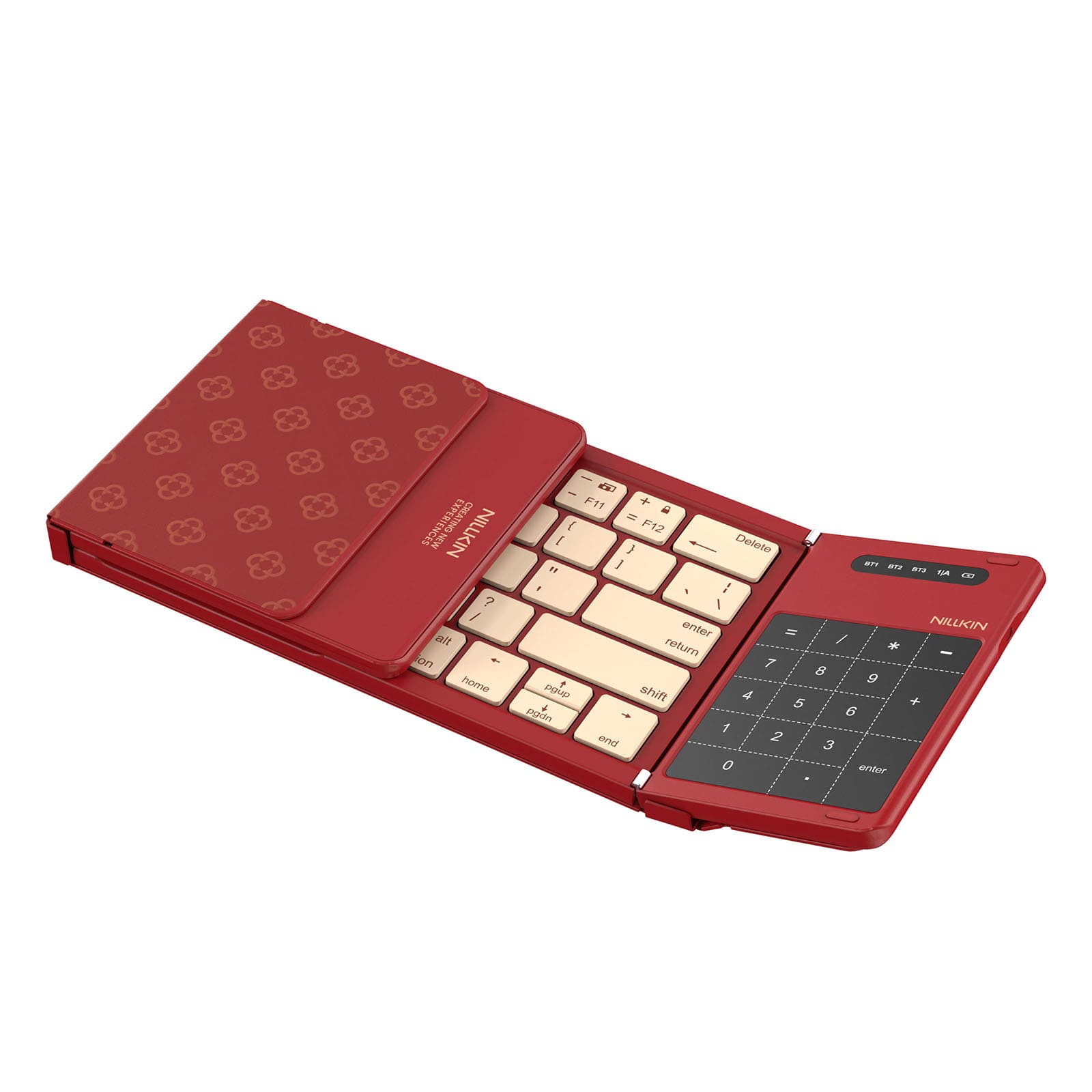 NILLKIN Cube Pocket Keyboard 折りたたみキーボード Nillkin Cube ポケット折りたたみ式Bluetoothキーボード（タッチパッド