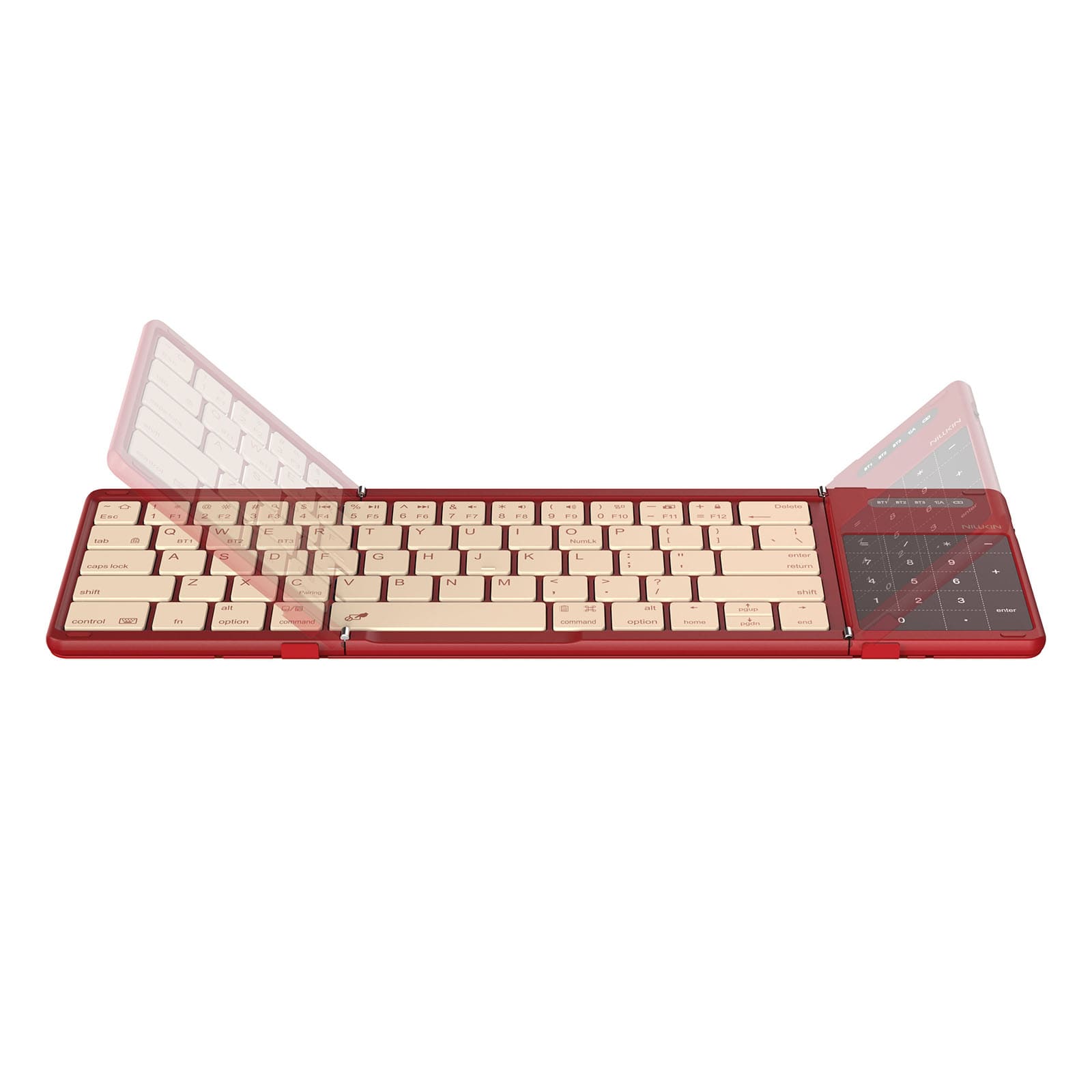 Nillkin Cube ポケット折りたたみキーボード＆レザー スナップ