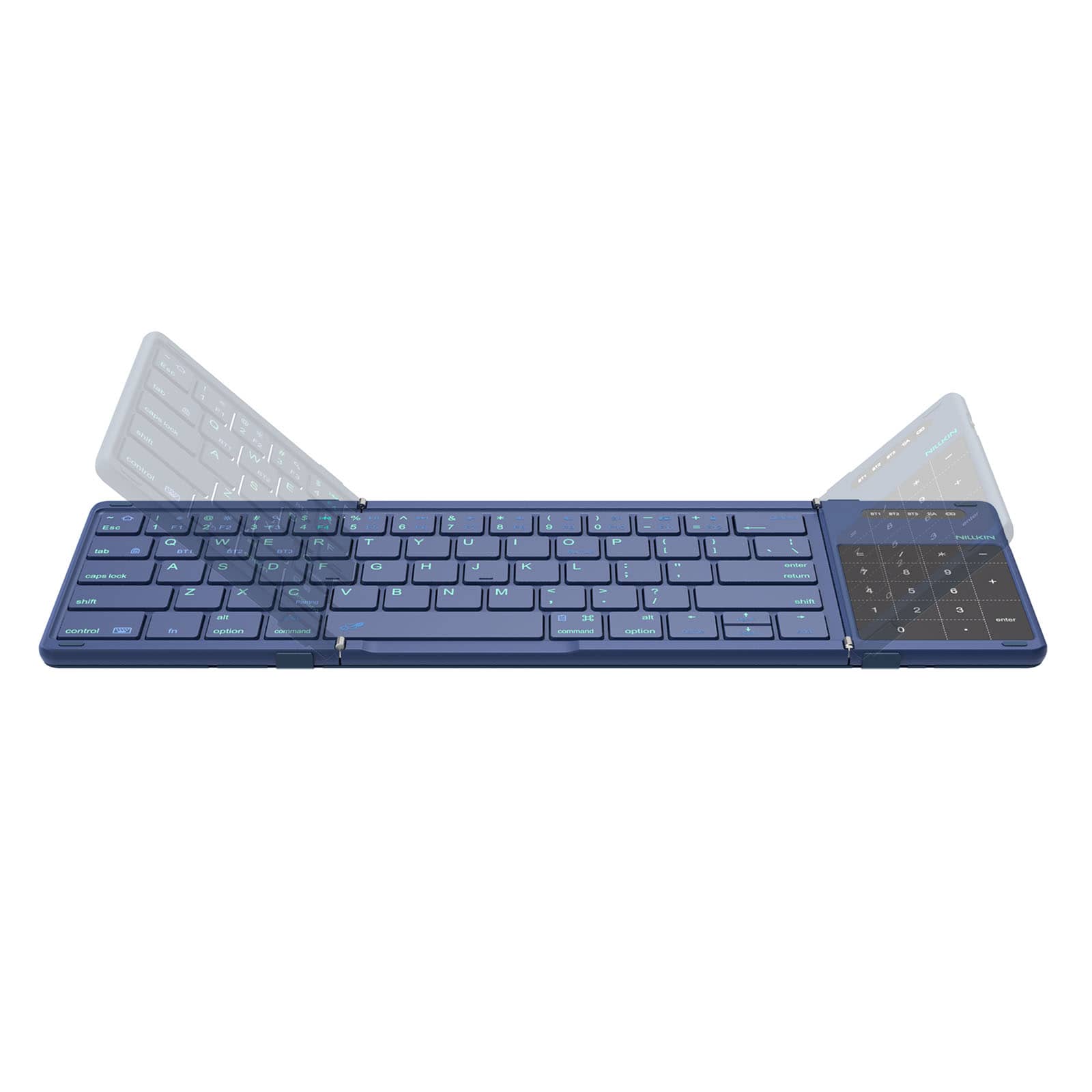 Nillkin Cube Pocket Keyboard 本体 Nillkin Cube Pocket Foldable Keyboard with Touchpad & Numerical