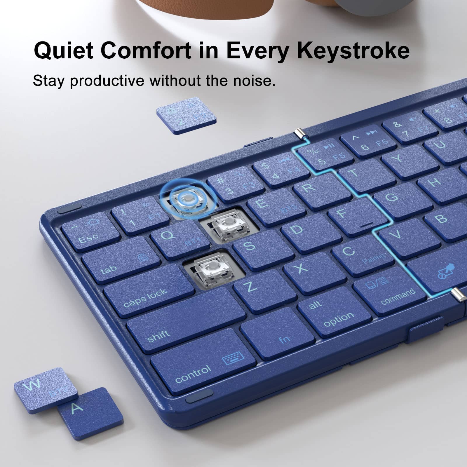 Nillkin Cube Pocket Foldable Bluetooth Keyboard with Touchpad