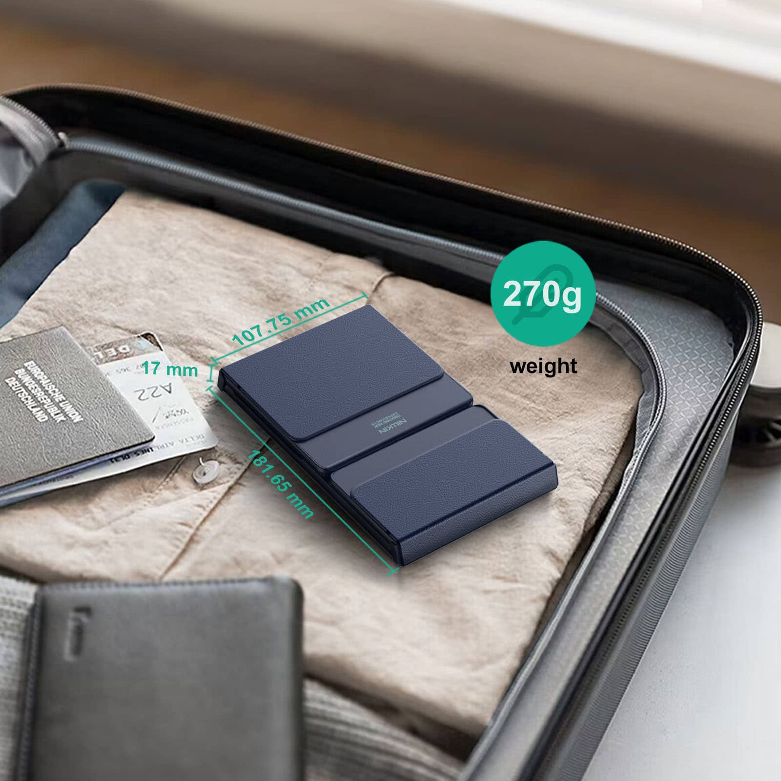 Nillkin Cube ポケット折りたたみ式 Bluetooth キーボード（タッチ