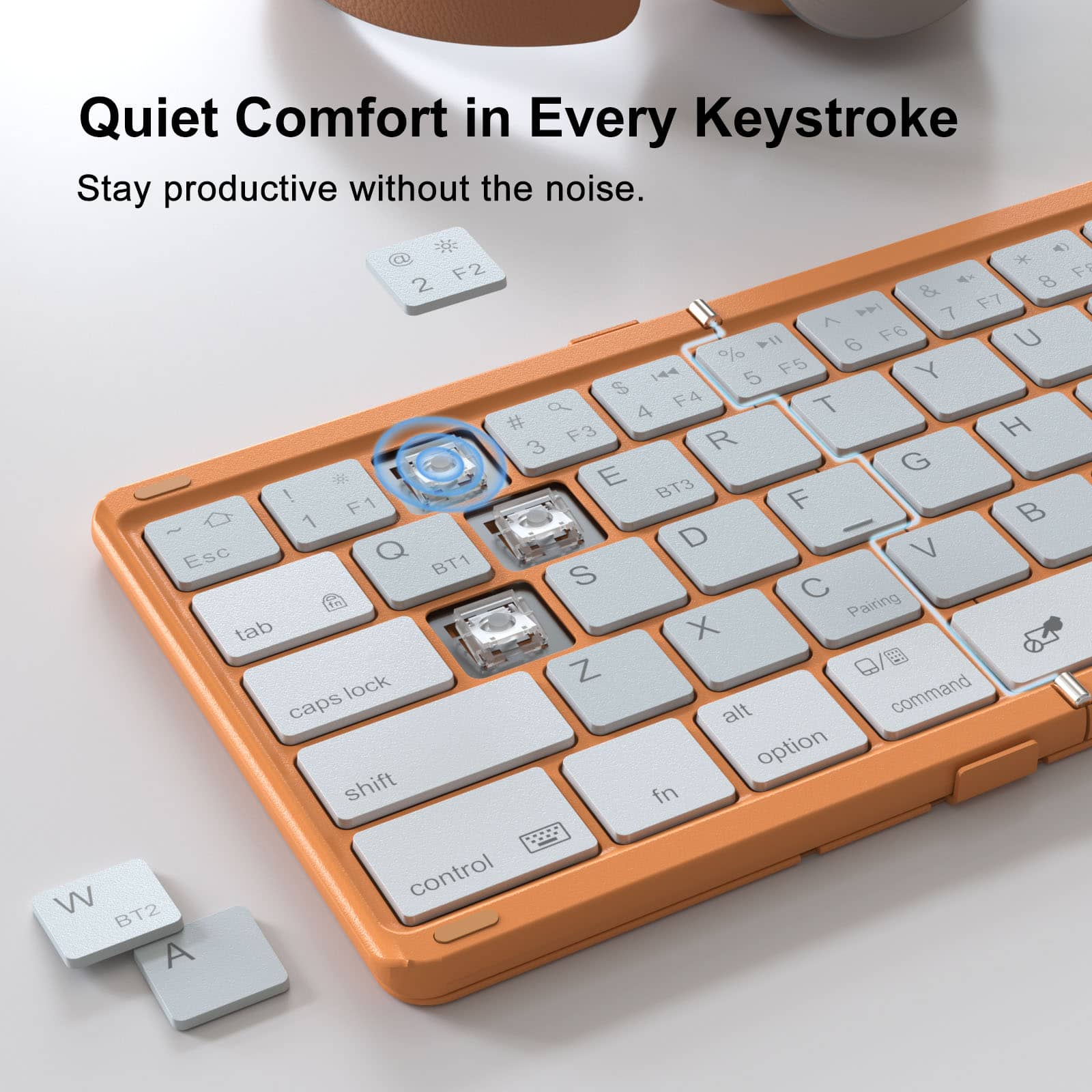 Nillkin Cube Pocket Foldable Bluetooth Keyboard with Touchpad