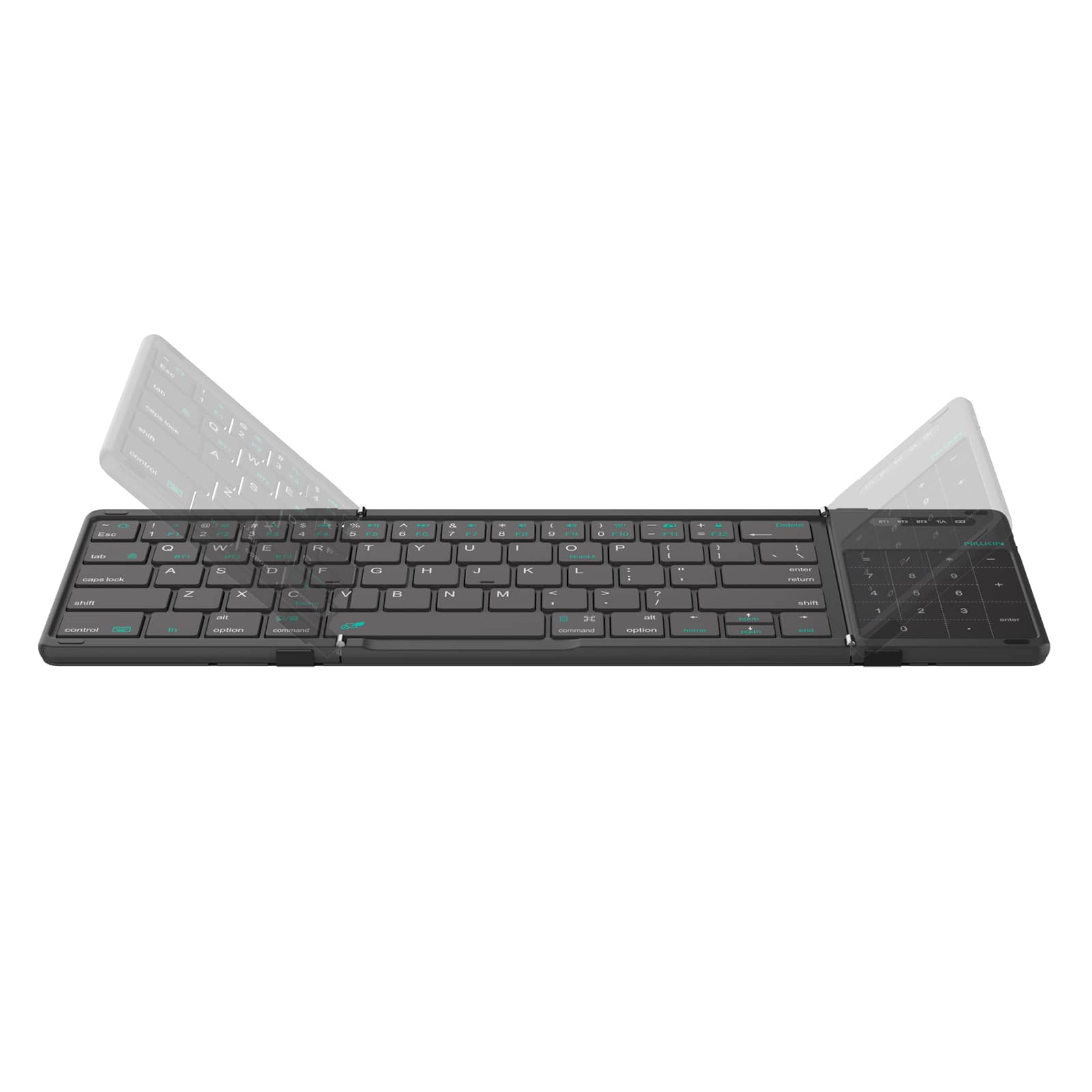 Nillkin Cube ポケット折りたたみ式 Bluetooth キーボード（タッチ