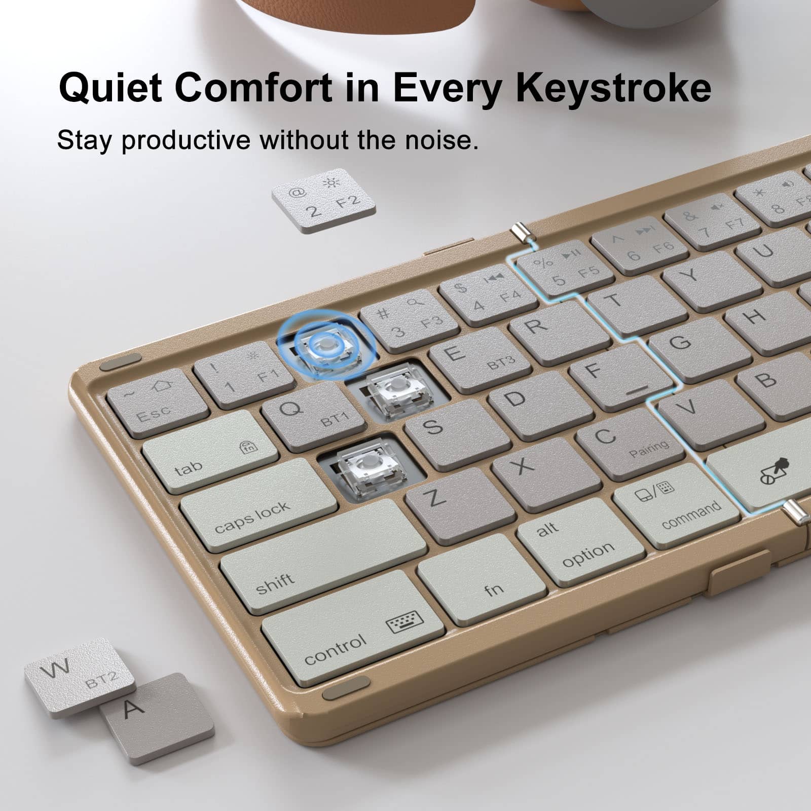 キーボード NILLKIN Cube Pocket Keyboard Amazon.com: Nillkin Pocket Foldable Keyboard with Touchpad