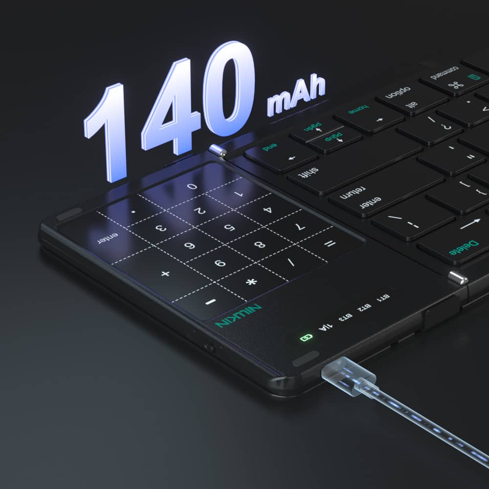 Nillkin Cube Pocket Foldable Bluetooth Keyboard with Touchpad