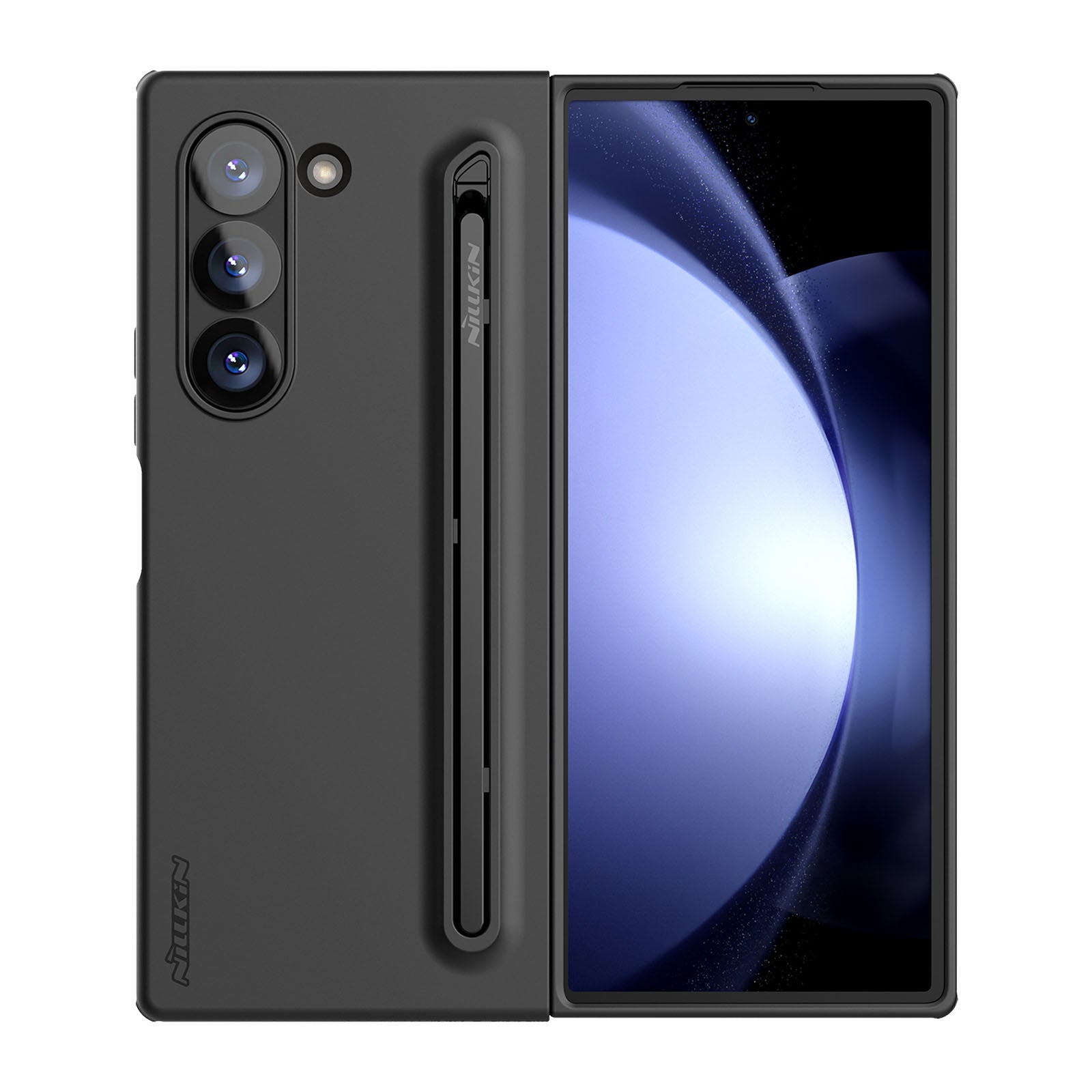 純正ペンとケース付き Galaxy Z Fold6 国内版 256GB ブラック Nillkin Flex Pure Fold Case with S Pen for Samsung Galaxy Z Fold 6
