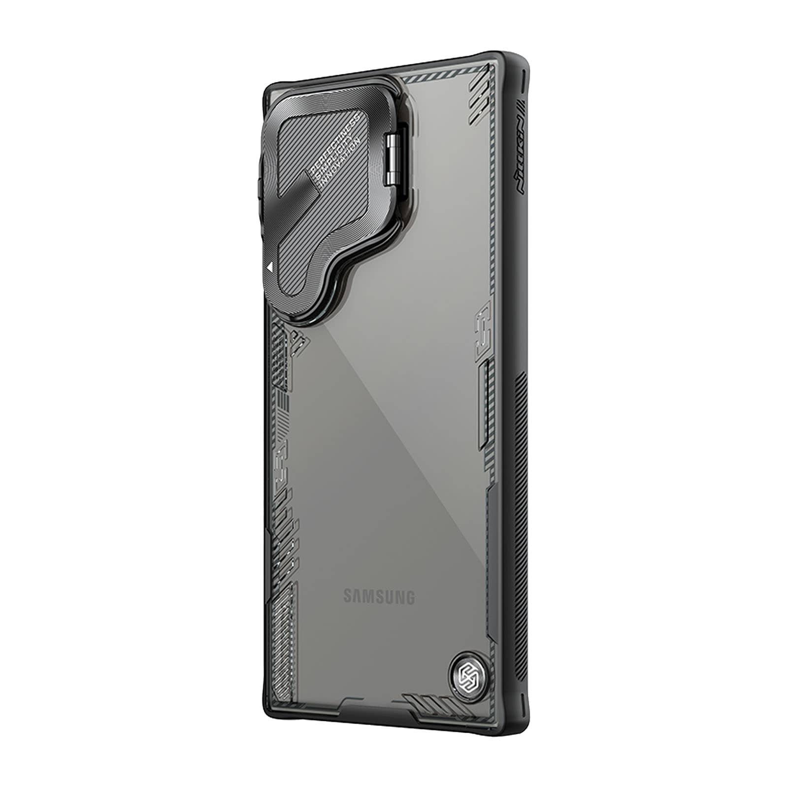 Galaxy S24シリーズ用 Nillkin アイスブレード カムプロップケース