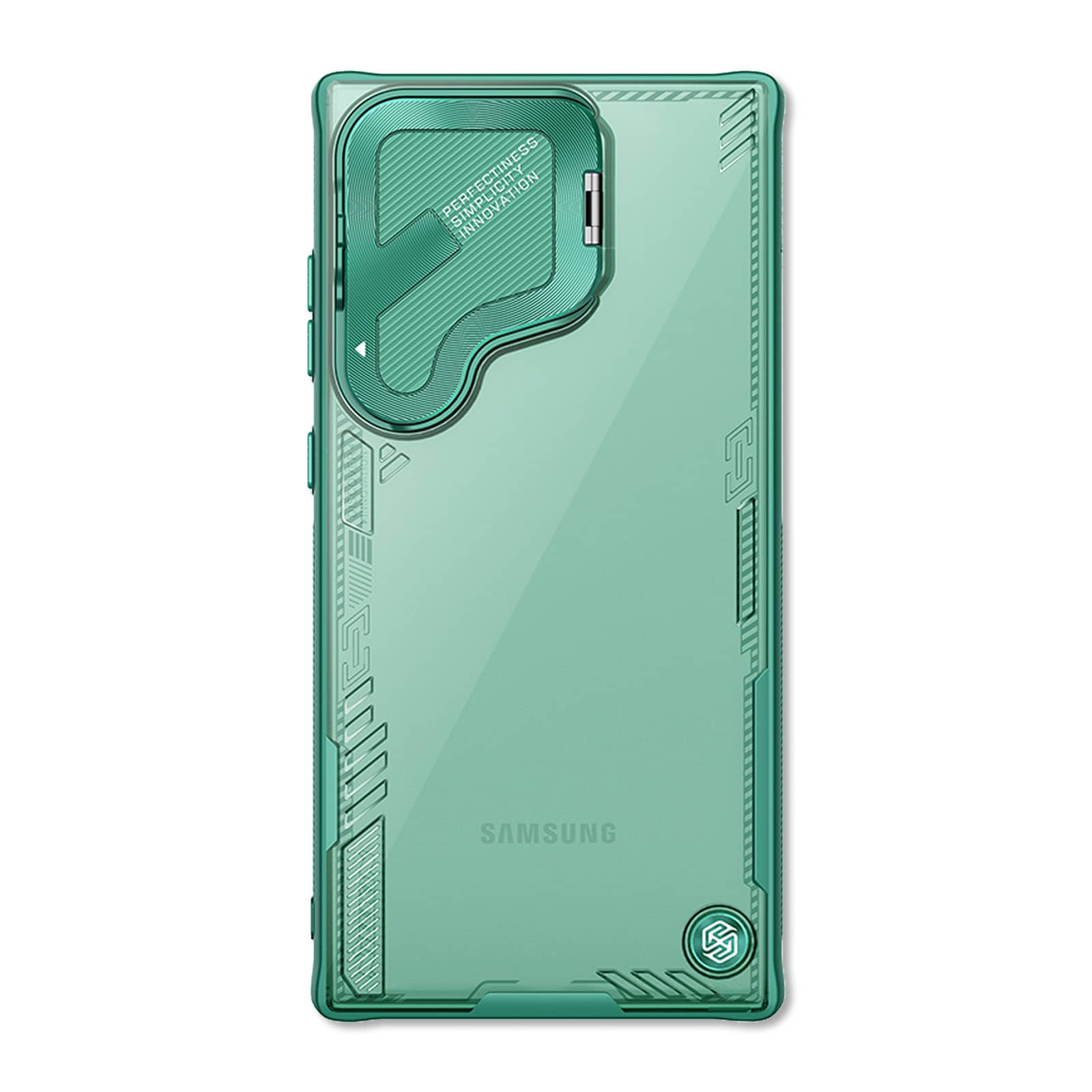 Galaxy S24シリーズ用 Nillkin アイスブレード カムプロップケース