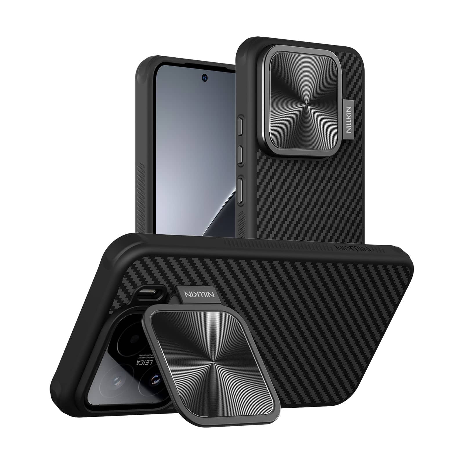 Nillkin MagSafe®対応 Kevlar®ケース カメラカバー付き Xiaomi 15