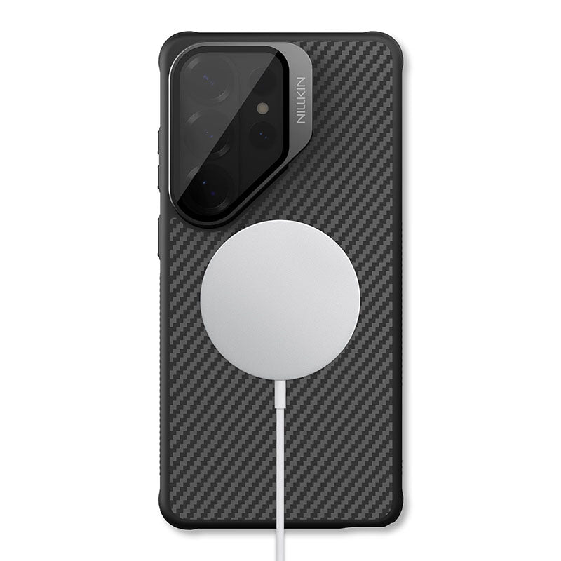 MagSafe®-kompatible Kevlar®-Hülle mit getöntem, klarem Kameradeckel für Galaxy S26 Serie