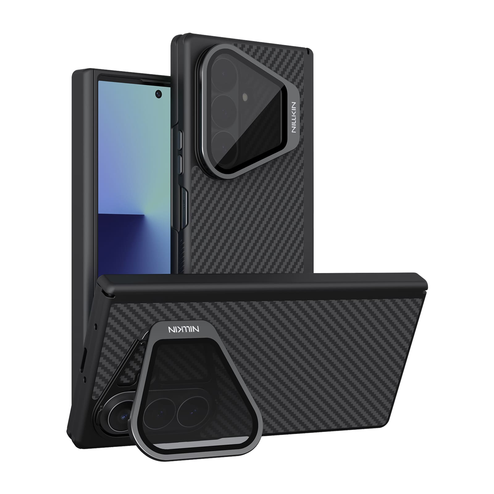 Nillkin MagSafe対応 Kevlar®ケース（カメラカバー付）Galaxy Z Fold 8