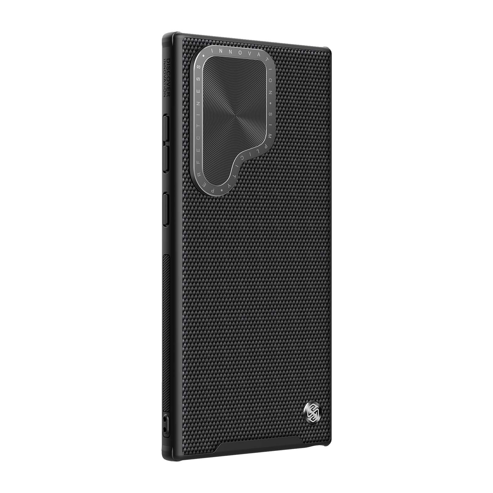 Galaxy S24 सीरीज के लिए MagSafe® संगत टेक्सचर्ड कैमप्रॉप केस