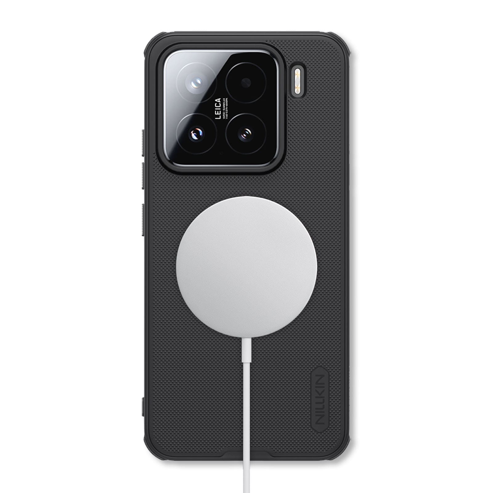 Xiaomi 15 ブラック 256GB 日本版 nillkinケース付き Nillkin MagSafe® 対応 スーパー フロステッド シールド プロ ケース