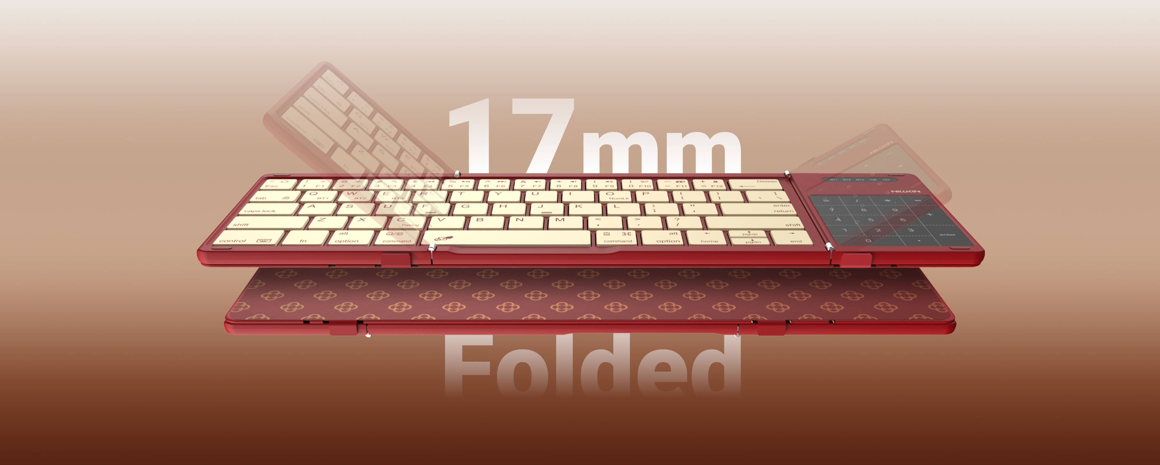Nillkin Cube Pocket Foldable Bluetooth Keyboard with Touchpad