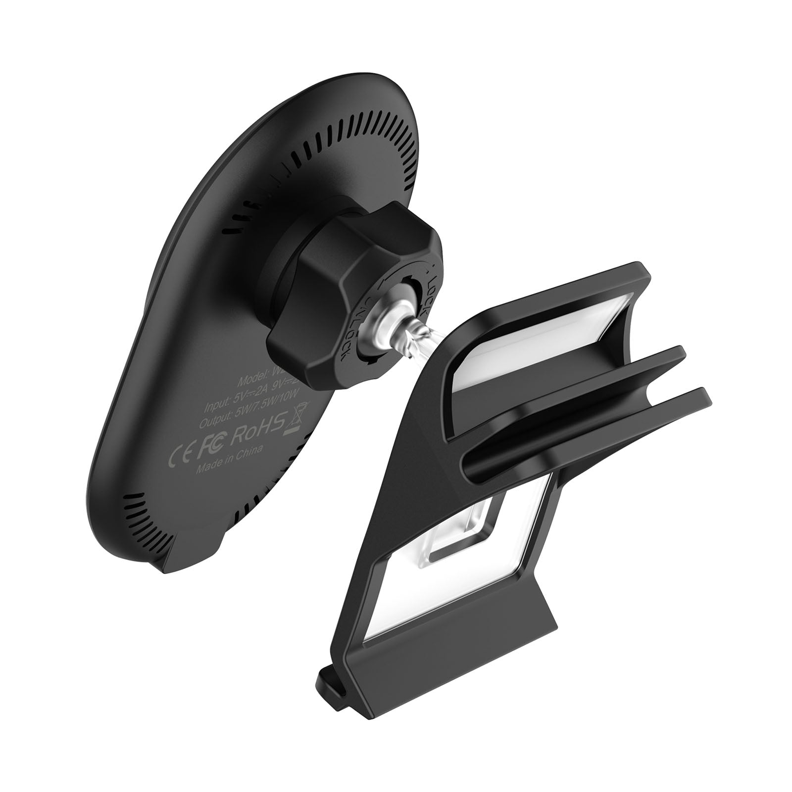 Neekin Energy W2 Magnetische Autohalterung mit kabellosem Laden für Tesla Model 3/Y