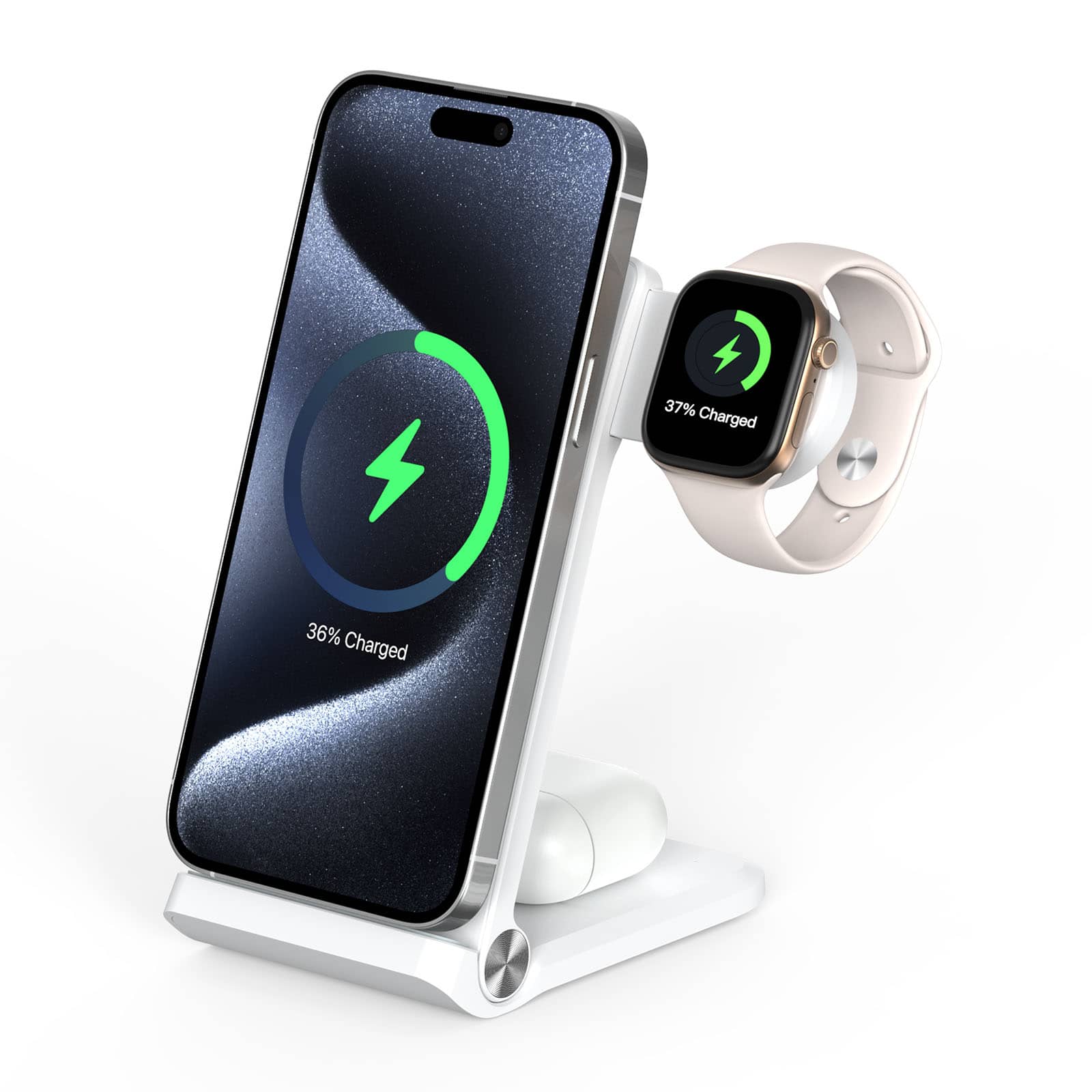 Nillkin PowerTrio 折りたたみ式 3-in-1 ワイヤレス充電ステーション