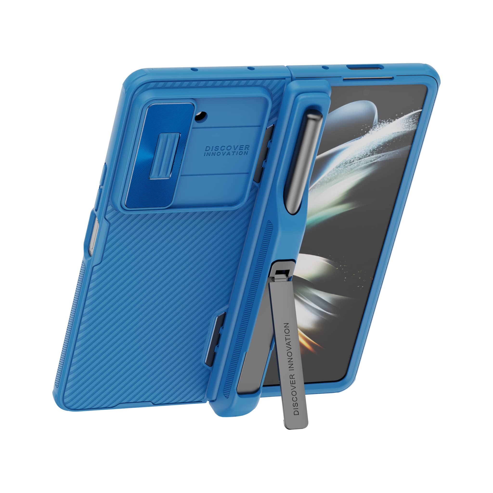 Nillkin CamShield Fold ケース ペンホルダー付き サムスン