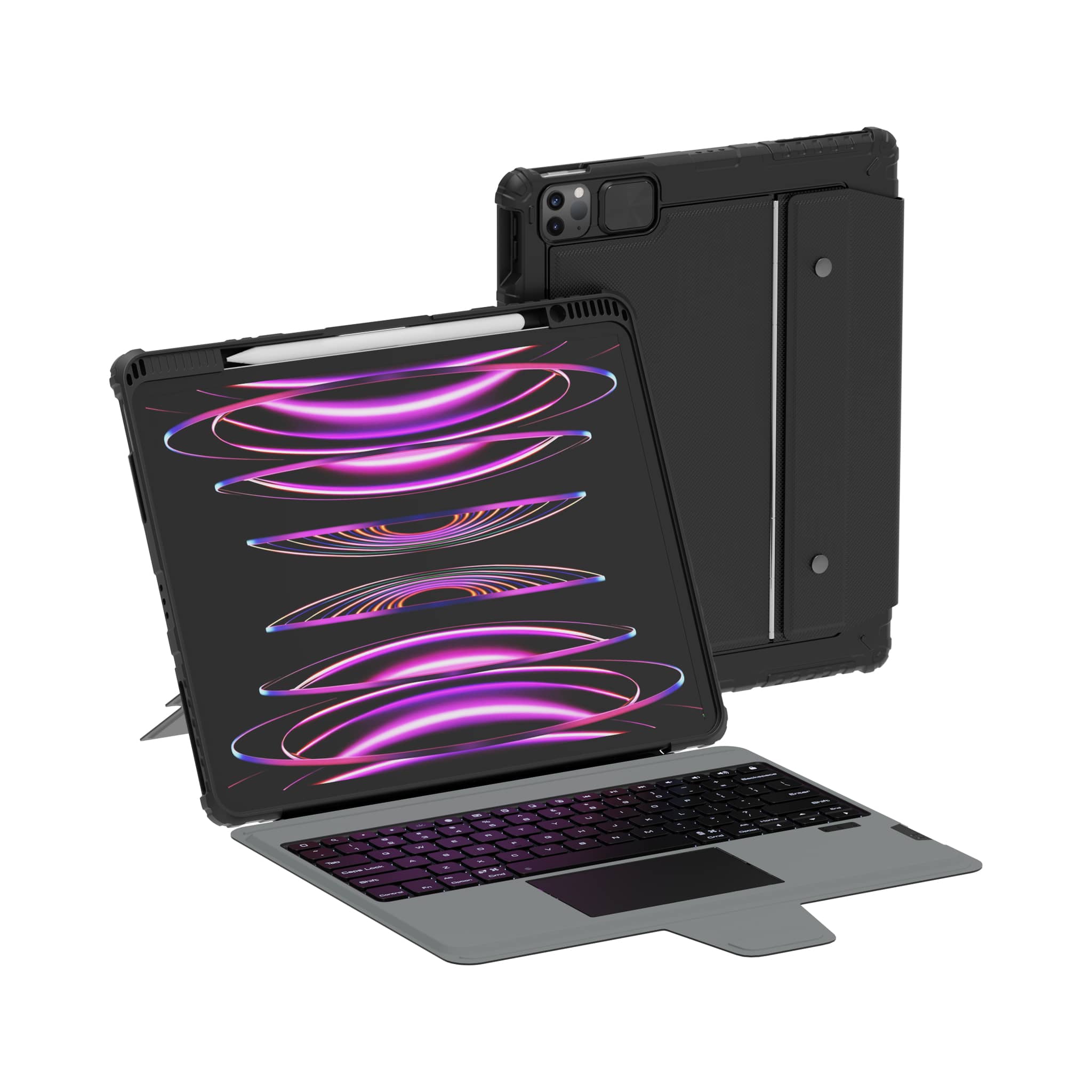 iPadアクセサリー Nillkin Bumper Combo Keyboard Case Nillkin Backlit Bumper Combo Keyboard Case for iPad Series