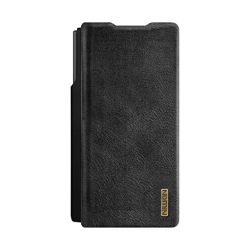 Galaxy Z Fold 7用 Nillkin Qin Pro レザーケース＆スタイラスペン