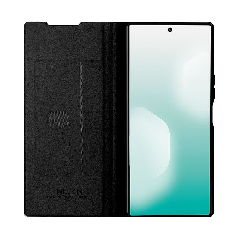 Galaxy Z Fold 7用 Nillkin Qin Pro レザーケース＆スタイラスペン