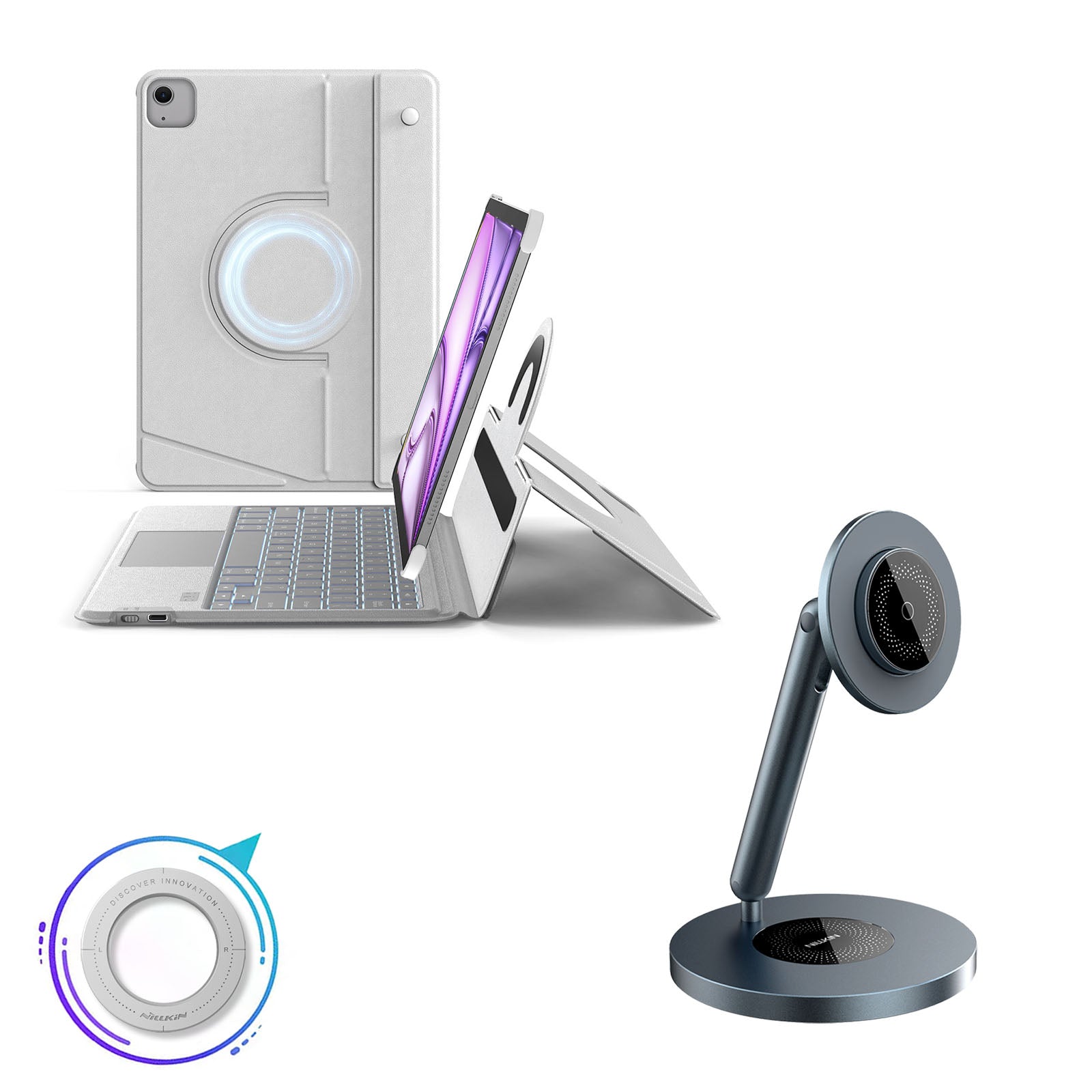 Bundle：13 inch iPad Air (M2) 2024+iPad Stand