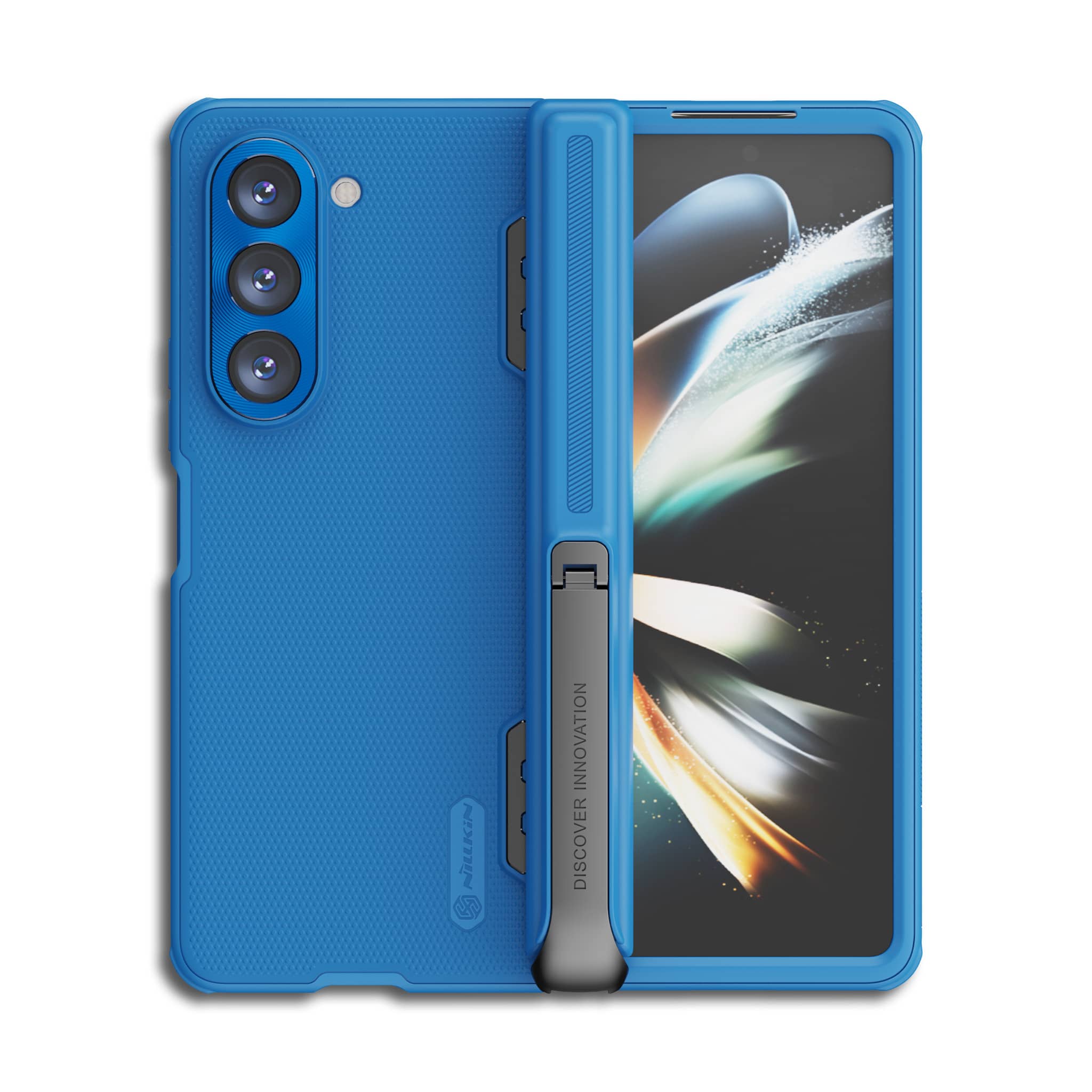 Samsung Galaxy アイシーブルー(ケース付き) 本体 Fold5 Z スマートフォン本体