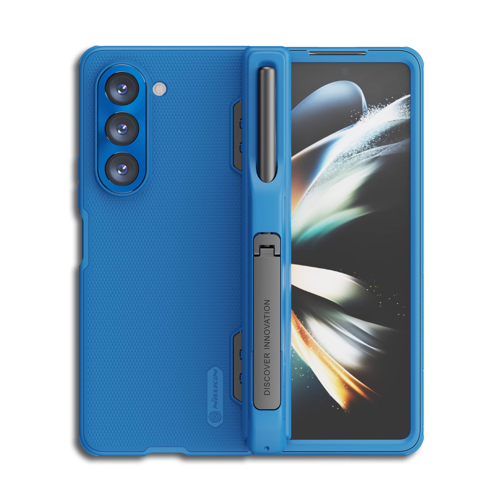 Galaxy Z Fold 5 / fold pen / 保護ケース Nillkin スーパーフロステッドシールドフォールドケース（ペンホルダー